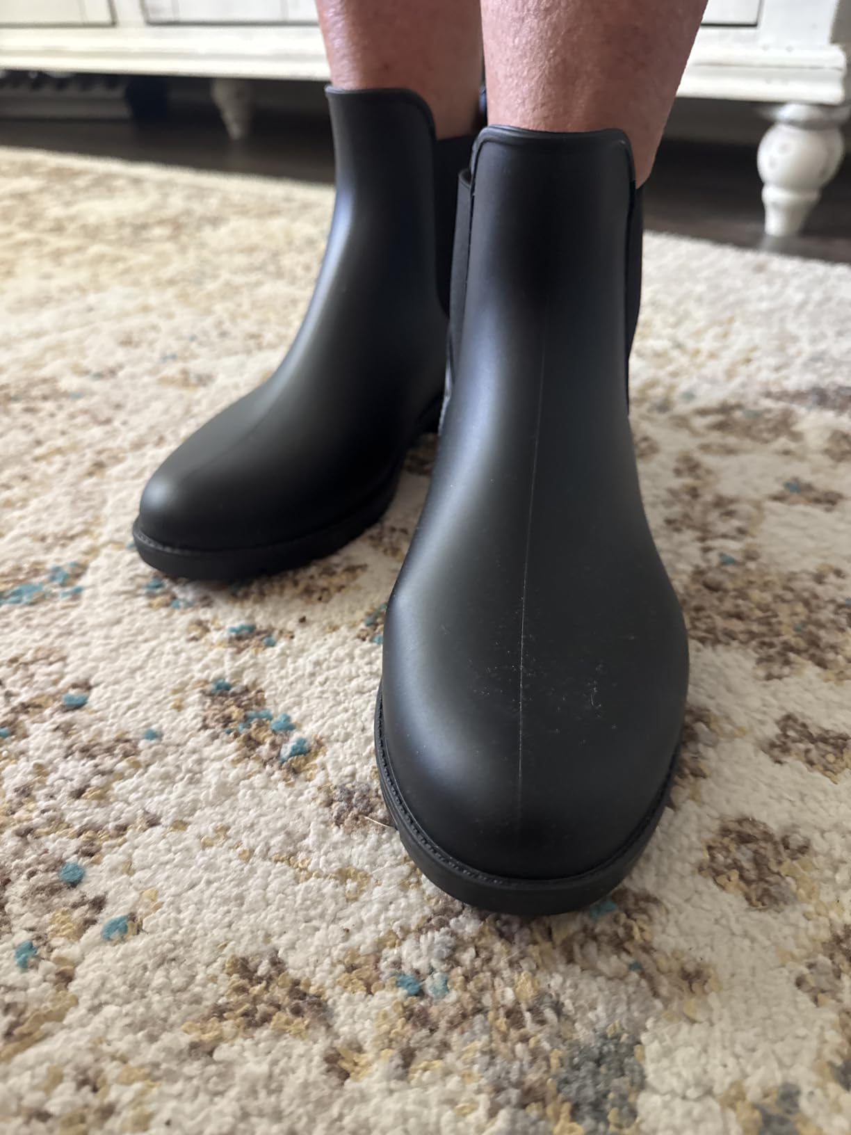 Asgard Women's Ankle Rain Boots Waterproof Chelsea Boots customer photo 1
