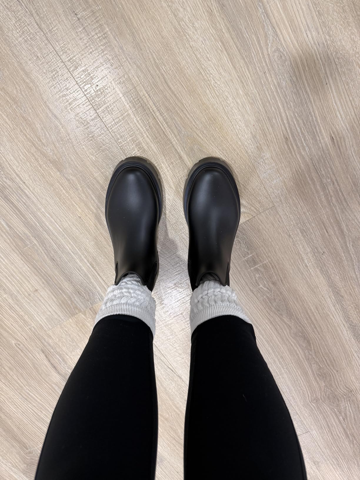 Asgard Women's Ankle Rain Boots Waterproof Chelsea Boots customer photo 2
