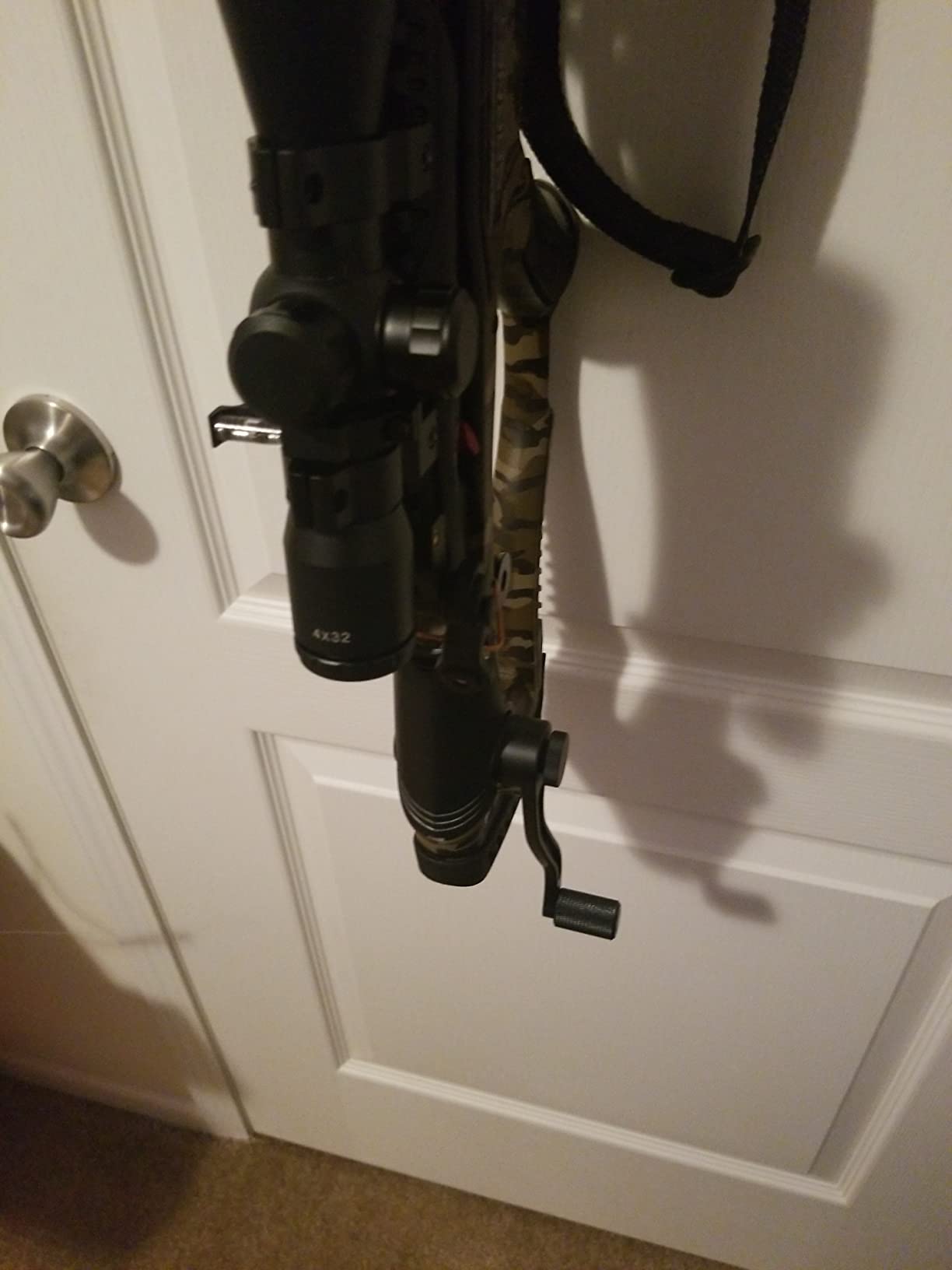 Barnett Crank Cocking Device for Crossbow, Ambidextrous, Easy Installation, Reduce Cocking Resistance by 93%, Standard - Hooks, Black customer photo 1