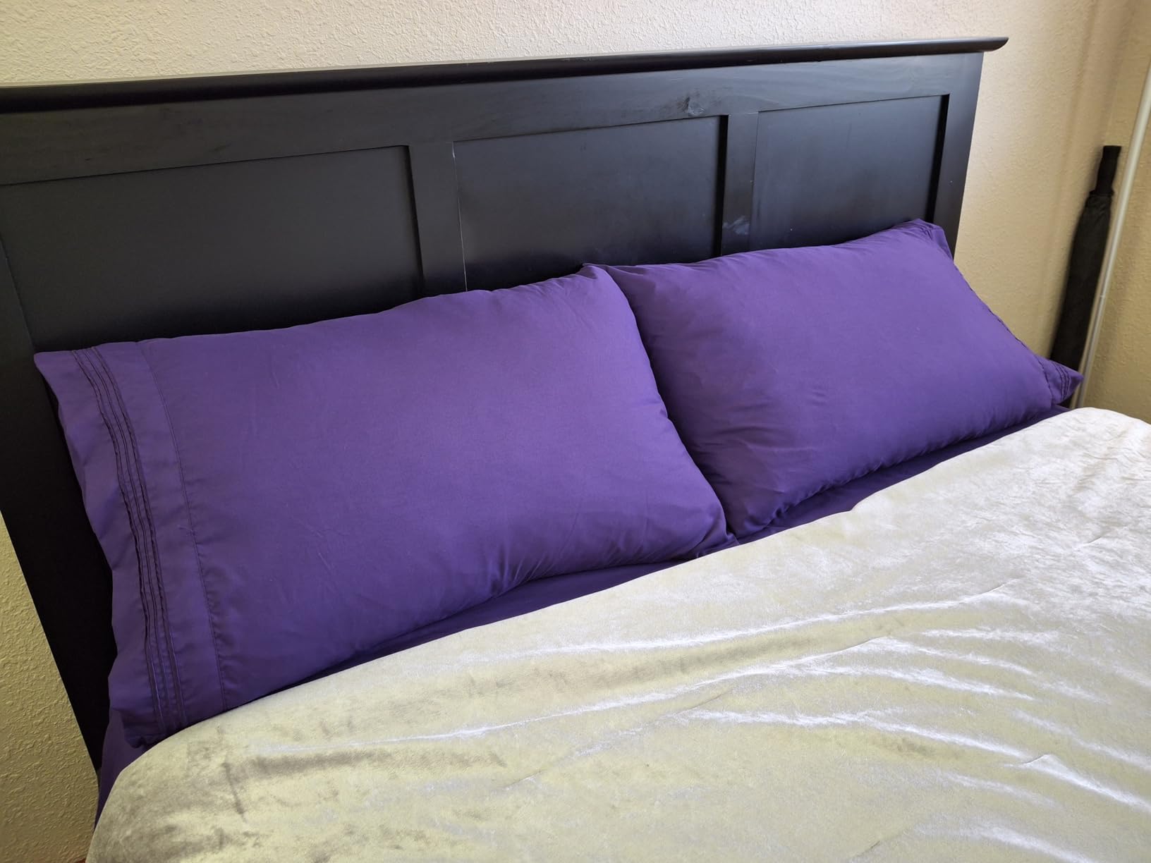 DREAMCARE King Size Sheets Set - King - Extra Deep - Gray customer photo 1