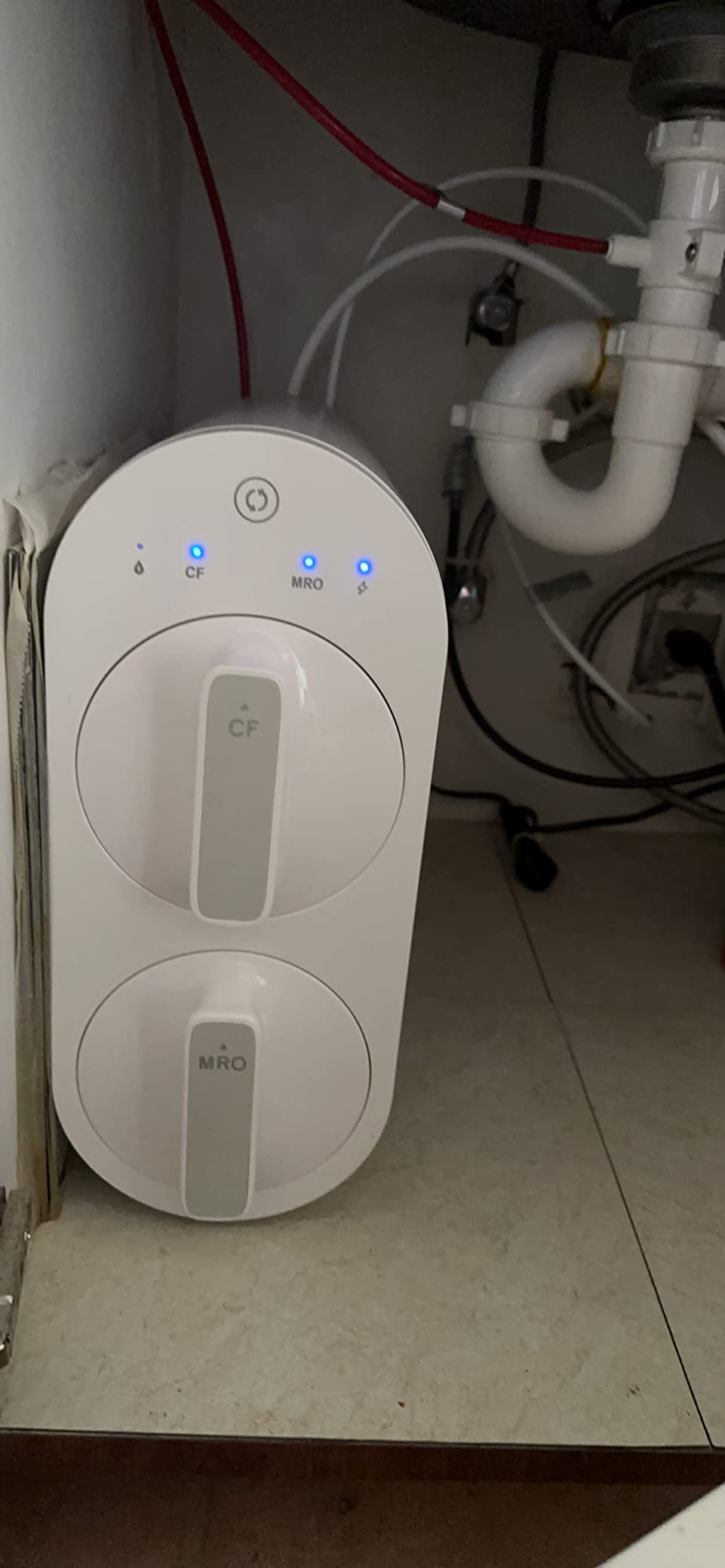 Waterdrop G2P600 Under-Sink RO System, 600 GPD Tankless Water Filtration customer photo 1