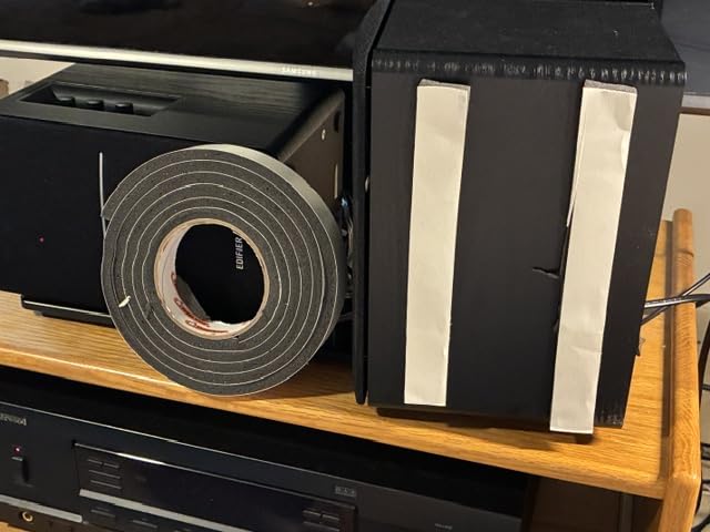 Edifier R1280DBs Active Bluetooth Bookshelf Speakers - Optical Input - 2.0 Wireless Studio Monitor Speaker - 42W RMS with Subwoofer Line Out - Wood Grain customer photo 1