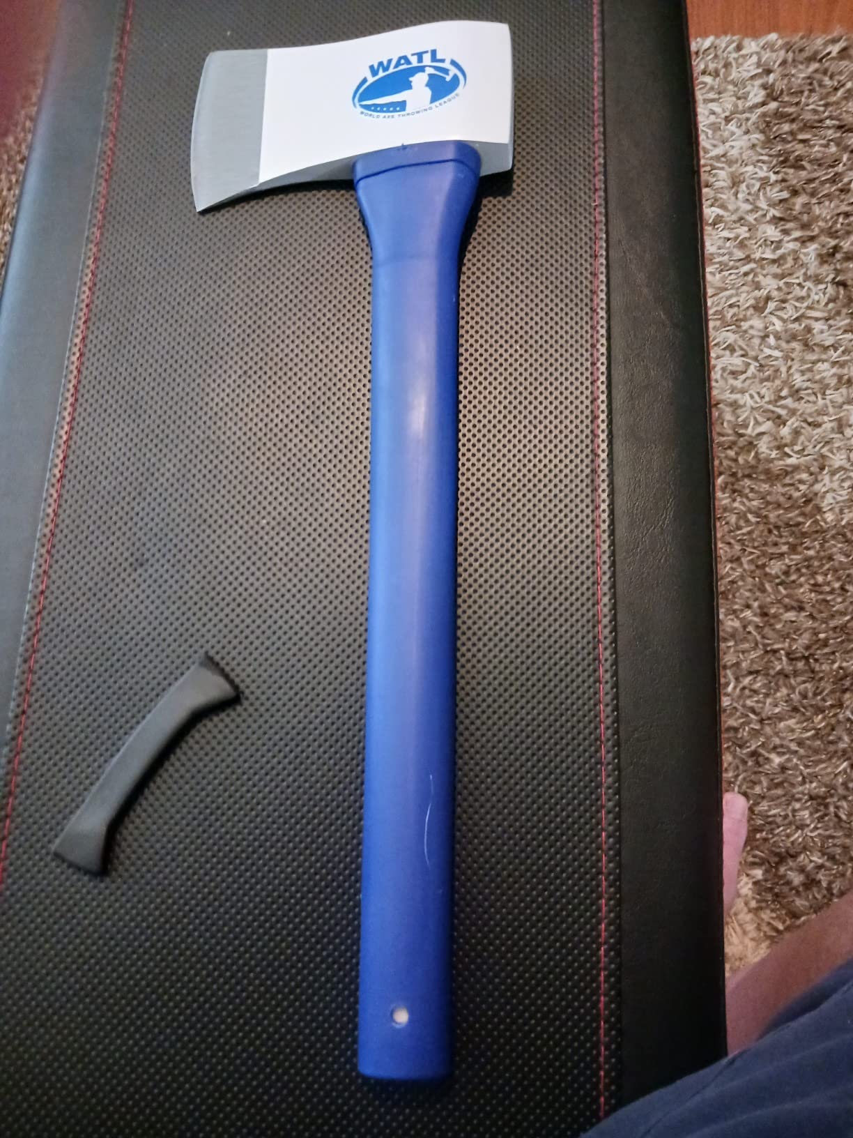 The Kill Shot: World Axe Throwing League Premium Competition Throwing Axe with Durable Throwing Hatchet Molded Fibreglass Handle customer photo 2