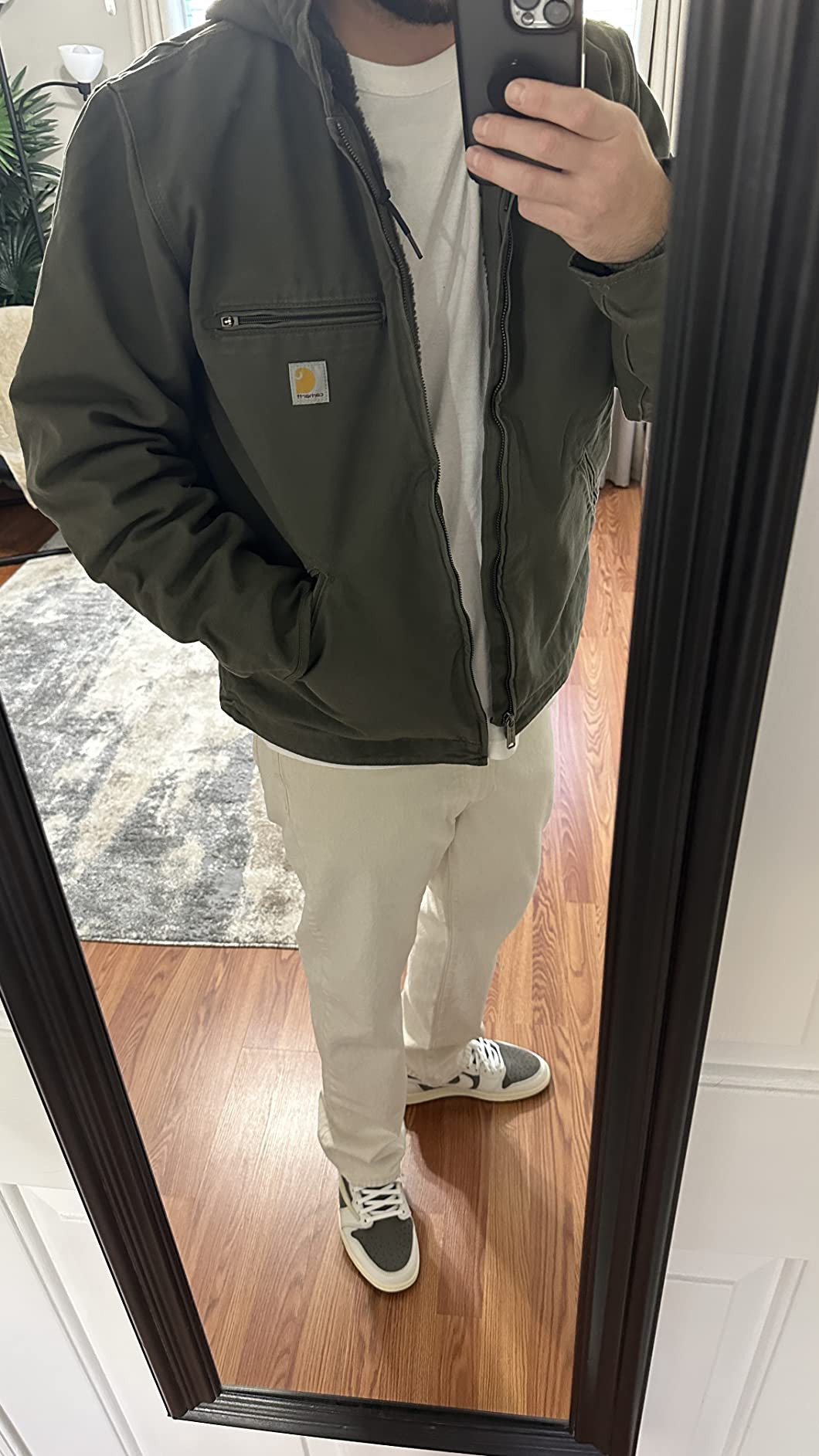 Carhartt Men's Washed Duck Sierra Jacket customer photo 2