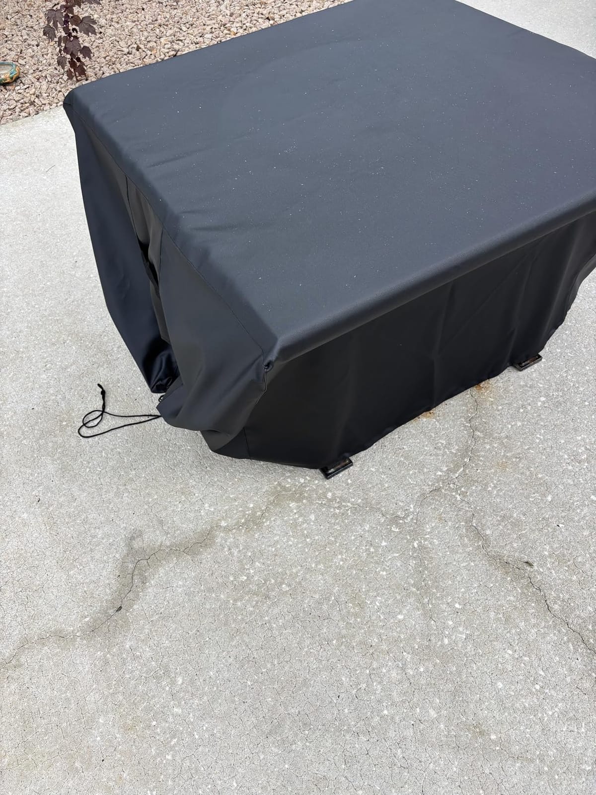 NUPICK 30 Inch Square Fire Pit Cover for Propane Fire Pit/Table customer photo 1