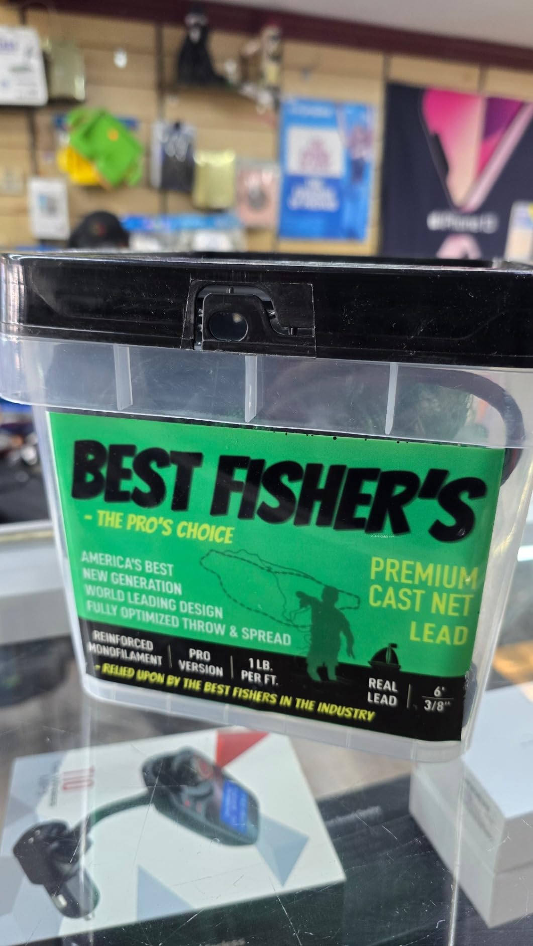 Best Fisher's Core - American Pro Cast Net - 2026 Rebranded - SuperSink 4ft/6ft/8ft/10ft/12ft - 3/8