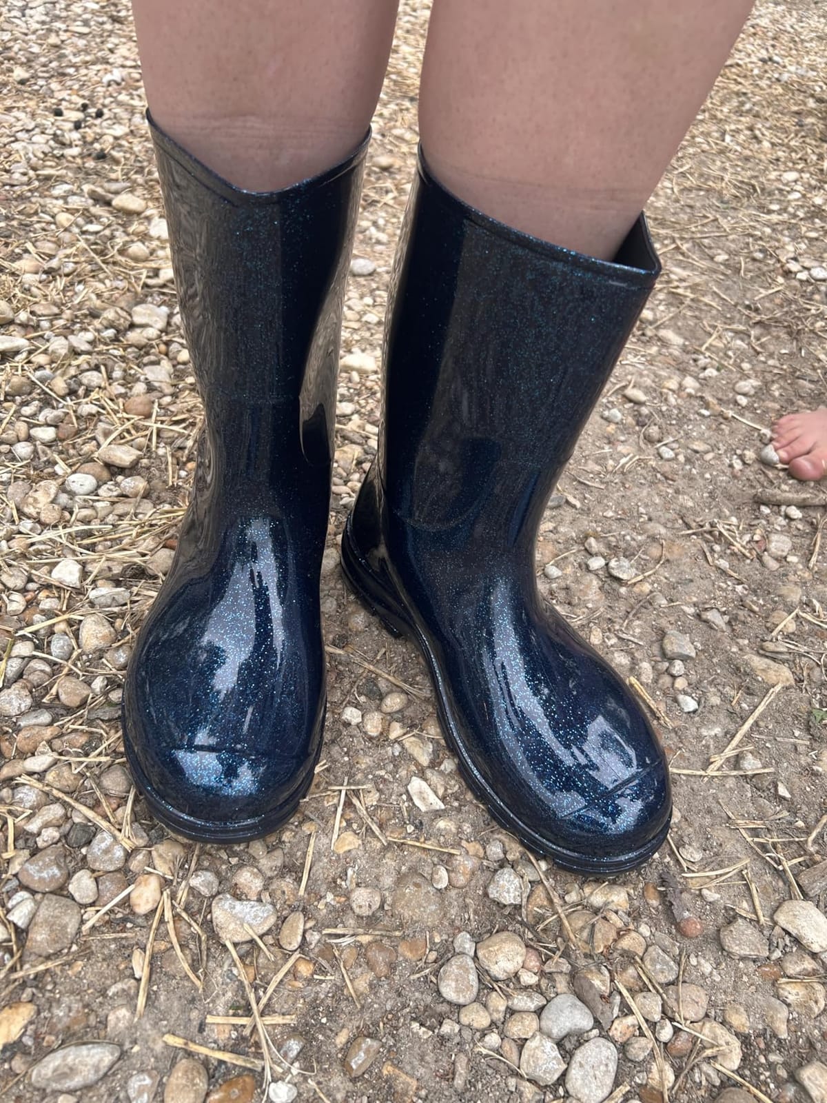 Asgard Women's Mid Calf Rain Boots Printed Waterproof Rubber Boots Short Garden Shoes customer photo 2