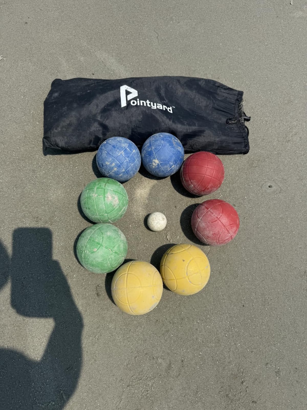 84mm Bocce Ball Set, Lightweight Balls Family Outdoor Yard Game customer photo 2