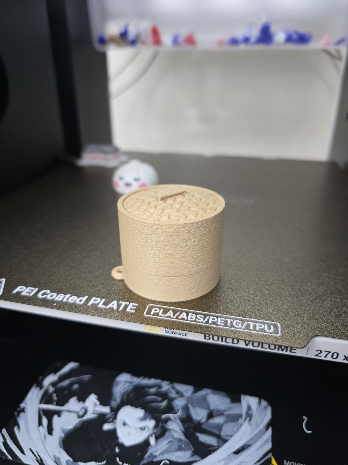 OVERTURE Matte PLA Filament 1.75mm, 1kg Matte Light Brown customer photo 2