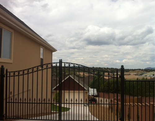 ALEKO Dual Swing Driveway Gate (12x6 Milan) DG12MILD customer photo 1