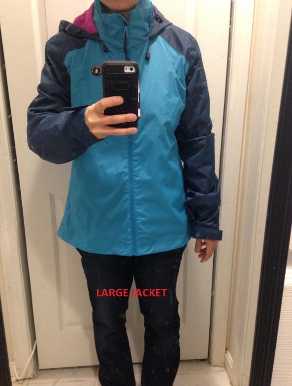 Little Donkey Andy Women's Waterproof Rain Jacket Outdoor for Hiking customer photo 2