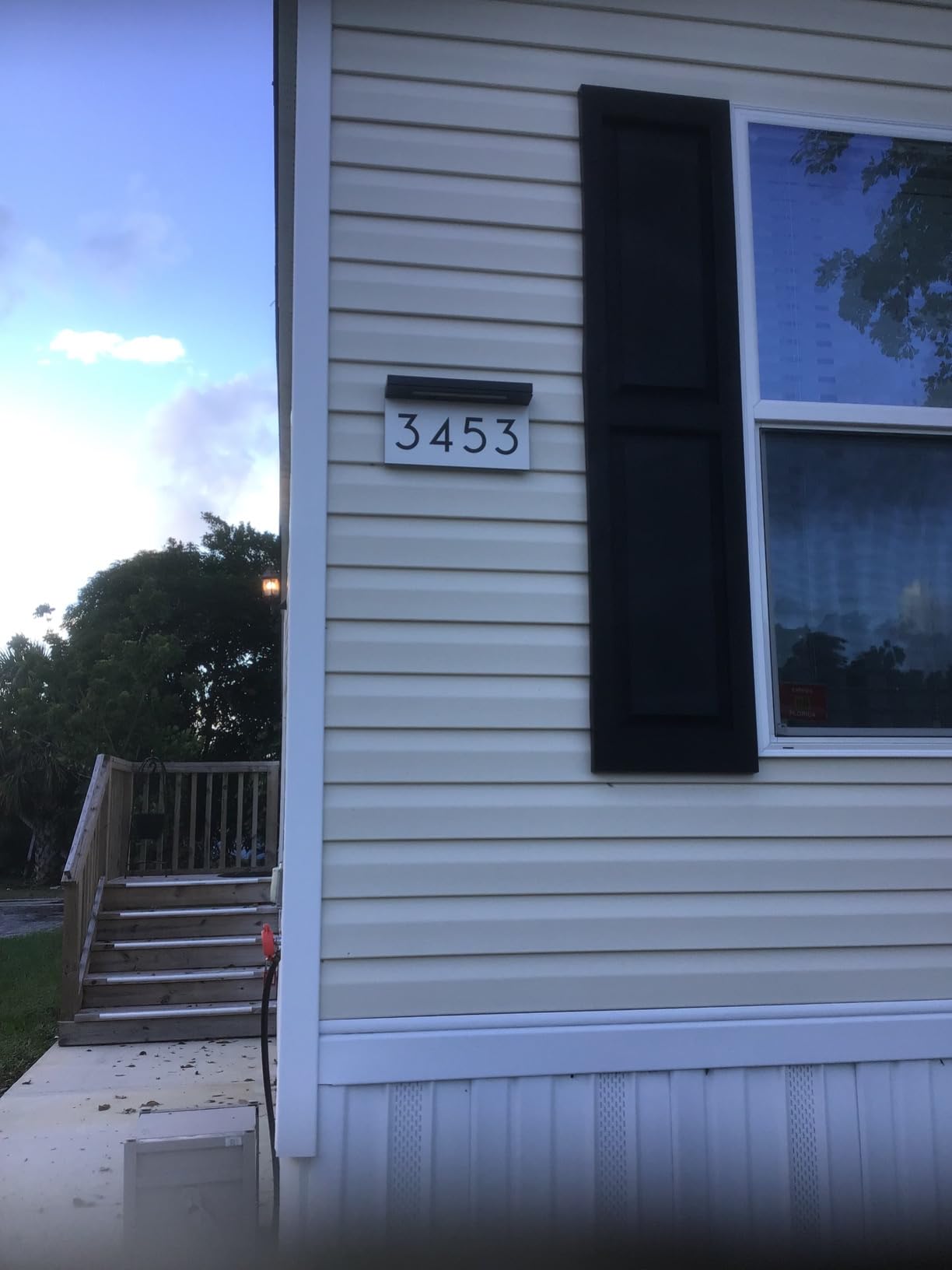 Solar House Numbers for Outside, Address Plaques for House Waterproof | 6000K Daylight White LED Illuminated Address Sign for Home Delivery Visibility customer photo 2