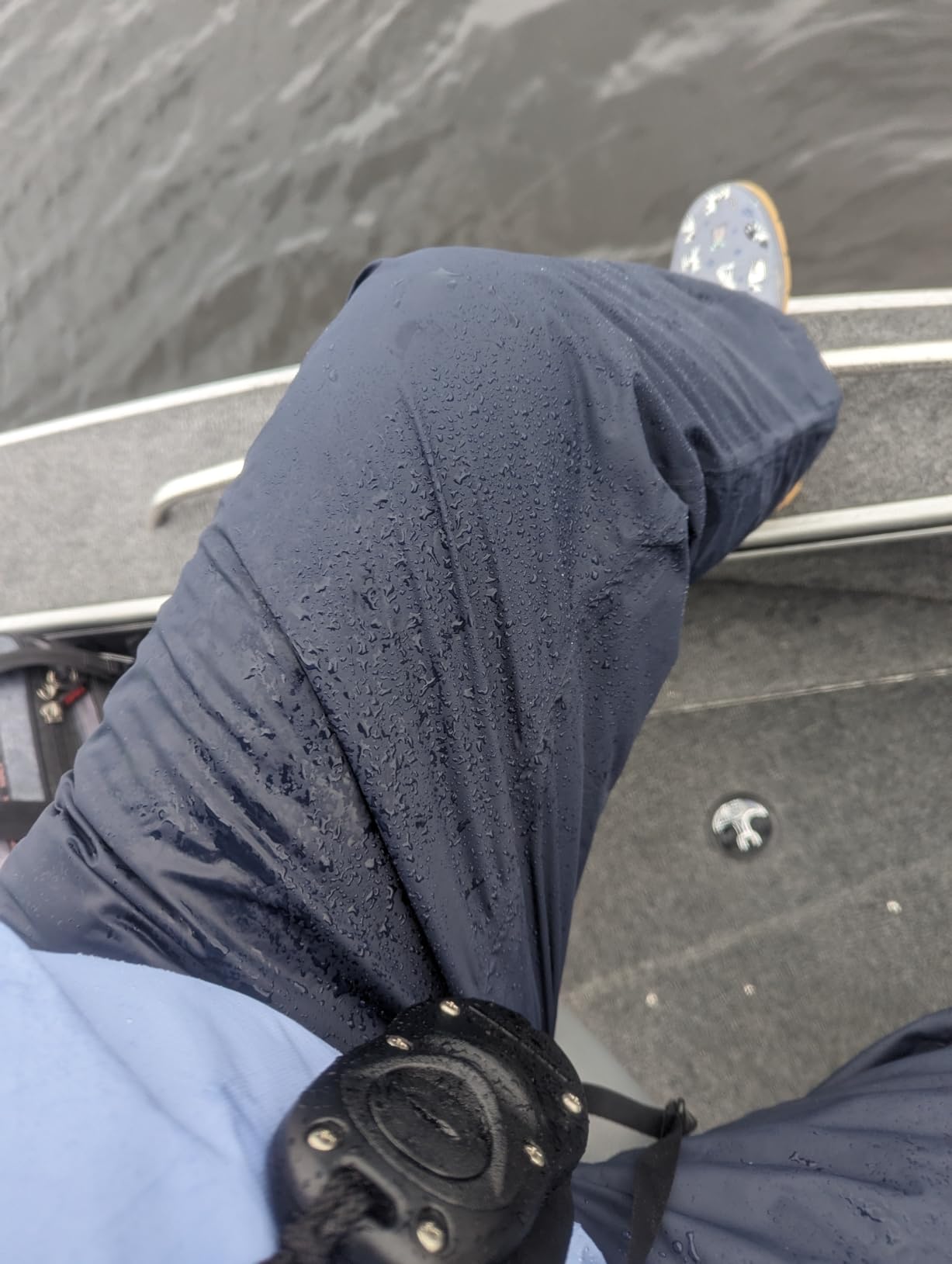 33,000ft Women's Rain Pants, Lightweight Waterproof Rain Over Pants customer photo 1