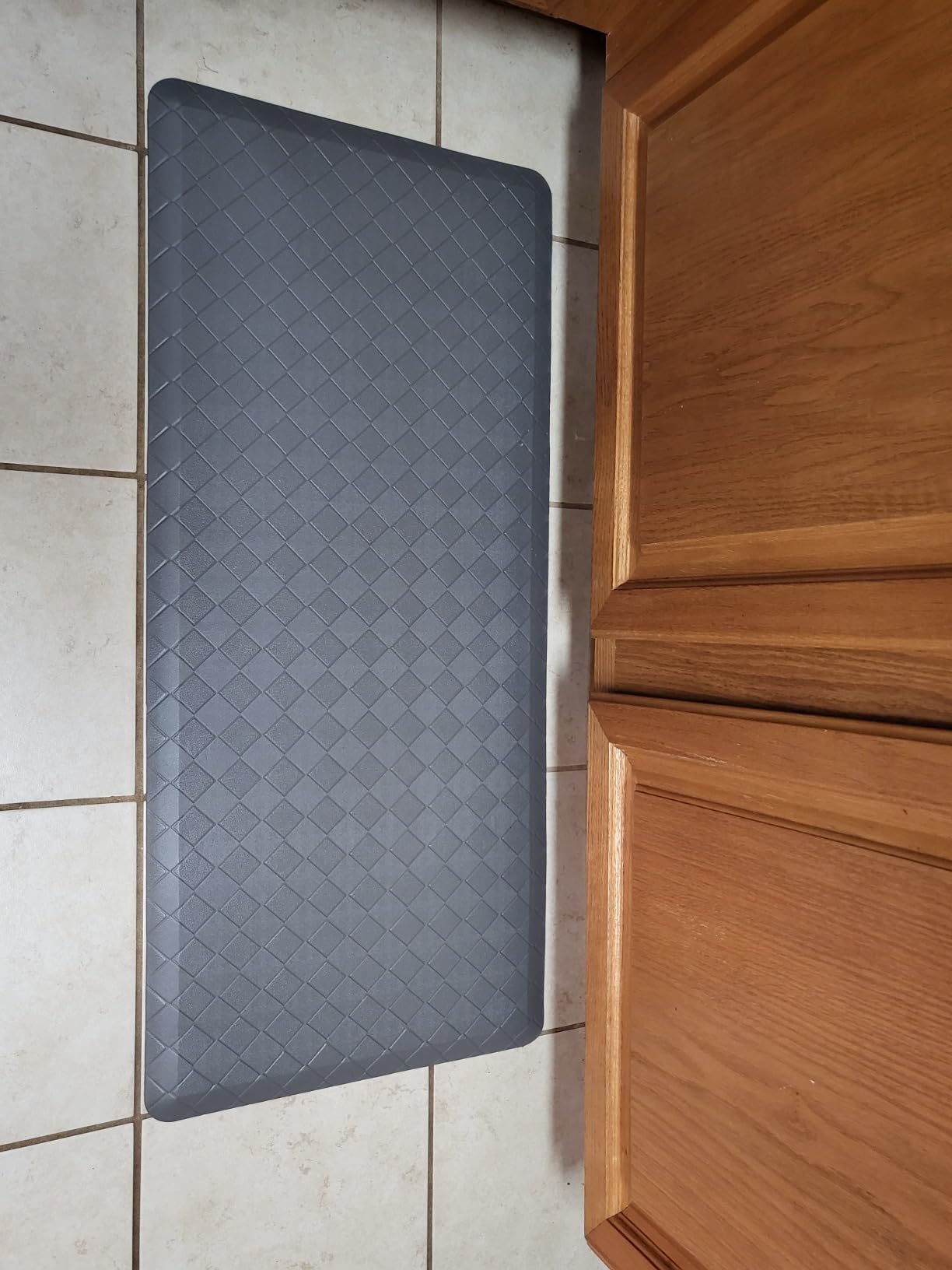 HappyTrends Kitchen Mat Cushioned Anti-Fatigue Floor Mat,17.3