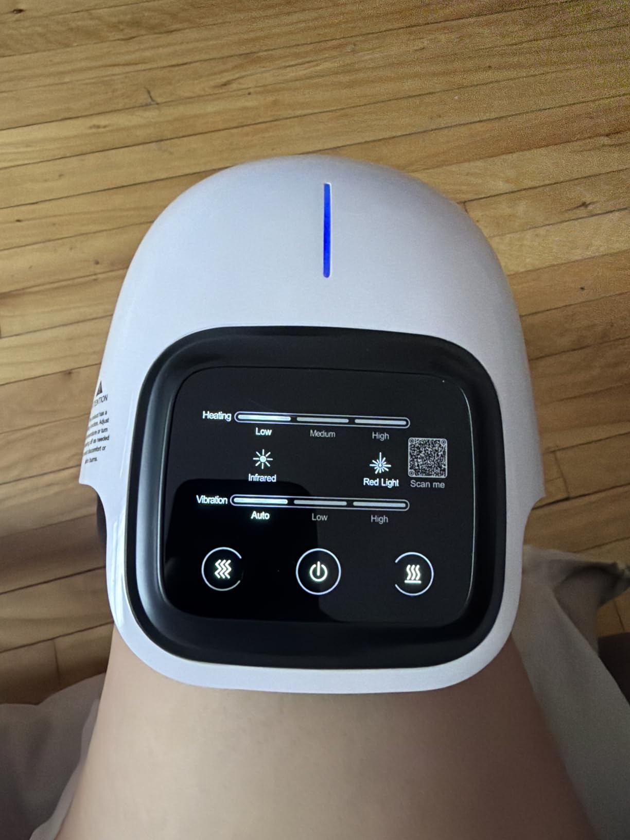 Knee Massager Smart for Pain Relief with Heat and Red Light Therapy, 2026 Updated Edition, Relax Tight Muscles, Ideal Gift for Men & Women, FSA-HSA Eligible customer photo 1