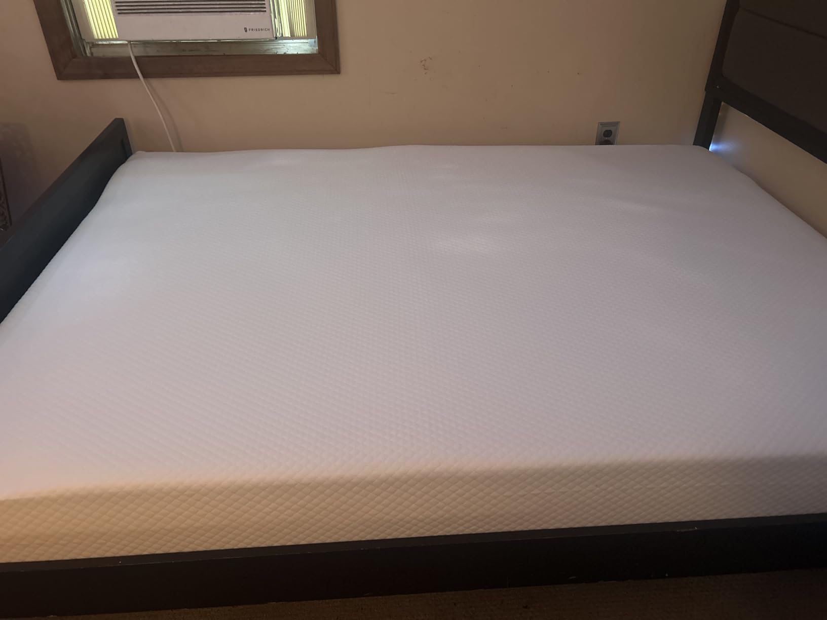 FDW | 8 Inch Twin Mattress | Medium Firm | Gel Memory Foam | White customer photo 2