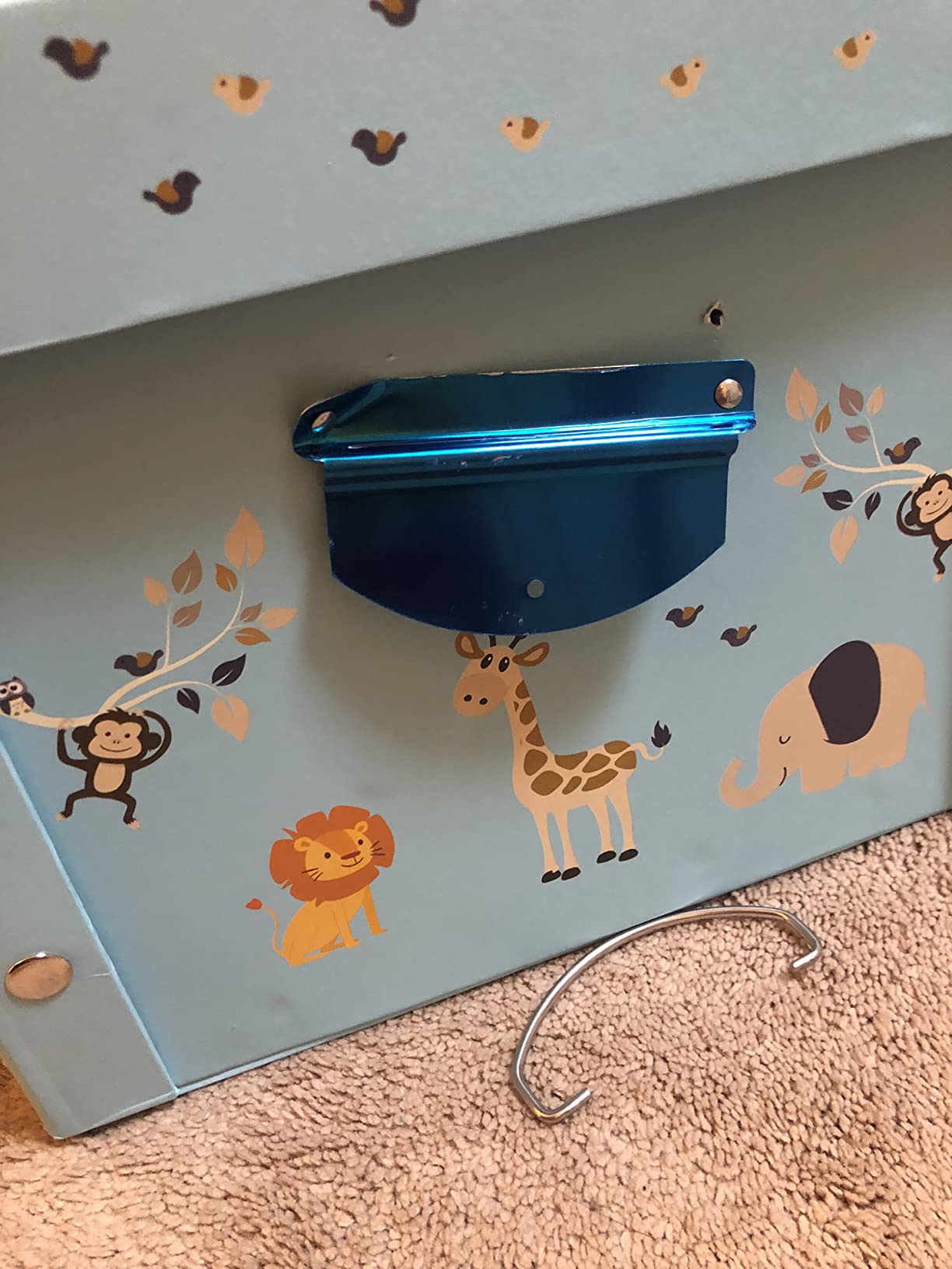 GroWings Baby Keepsake Box - Large Memory Storage for Newborns, Suitable for Boys and Girls, Strong, Durable, and Collapsible Gifts customer photo 2