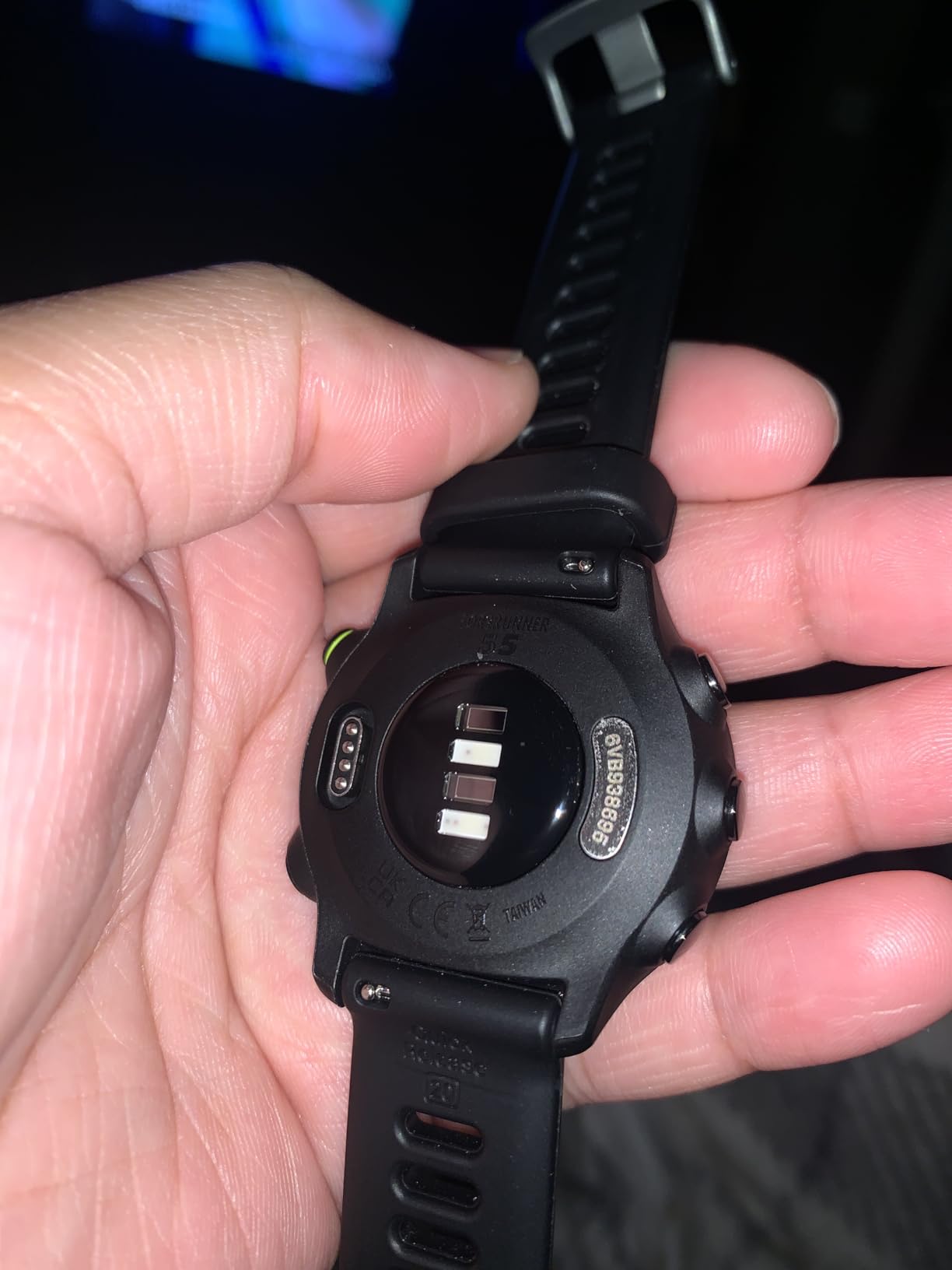 Garmin Forerunner 55, GPS Running Watch with Daily Suggested Workouts, Up to 2 Weeks of Battery Life, White customer photo 1