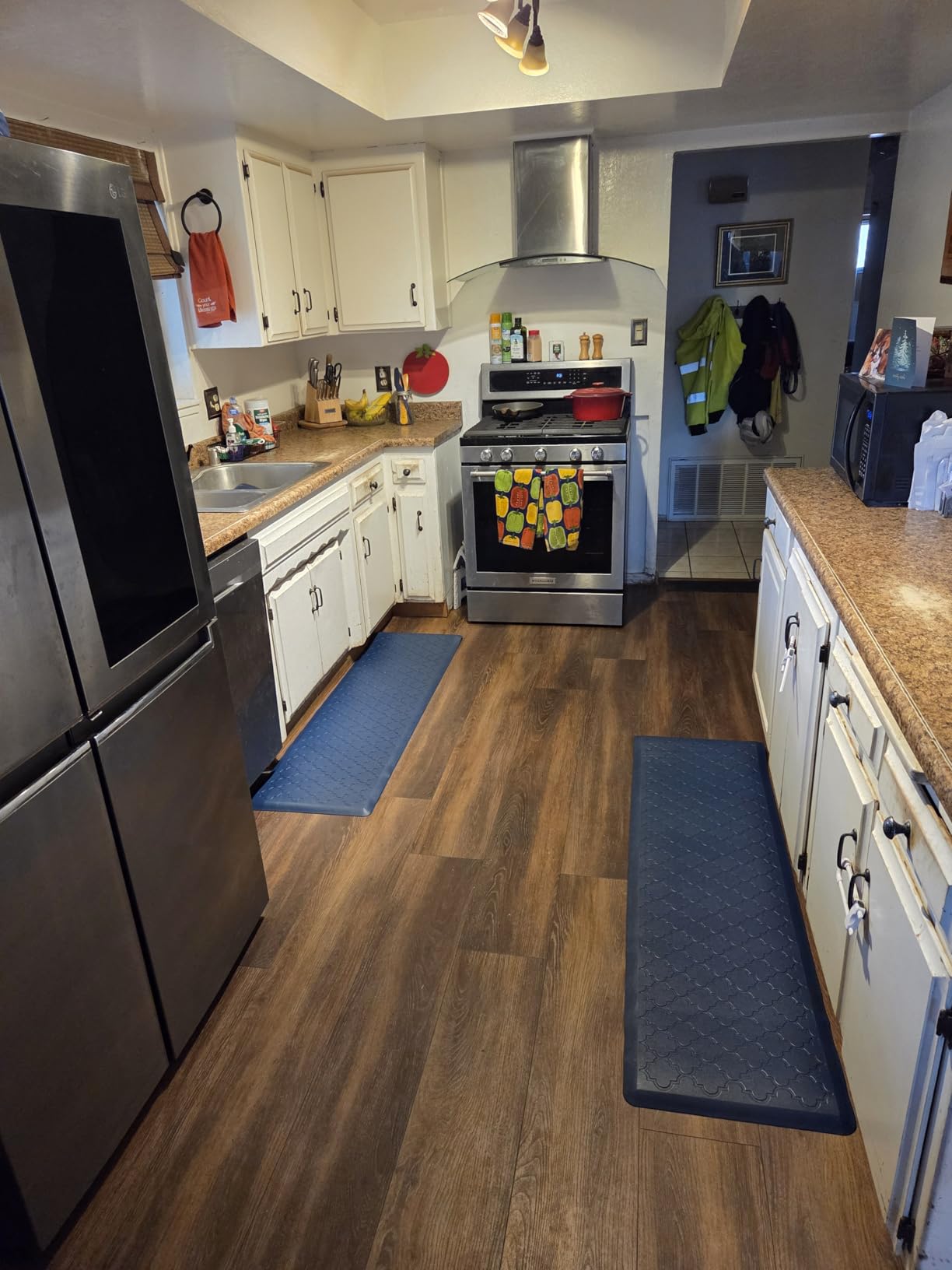 WISELIFE Kitchen Mat Cushioned Anti Fatigue Floor Mat, 17.3