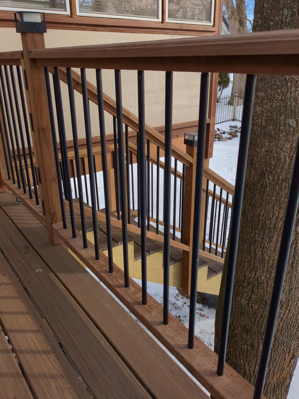 VEVOR Aluminum Deck Balusters 51 Pack 36