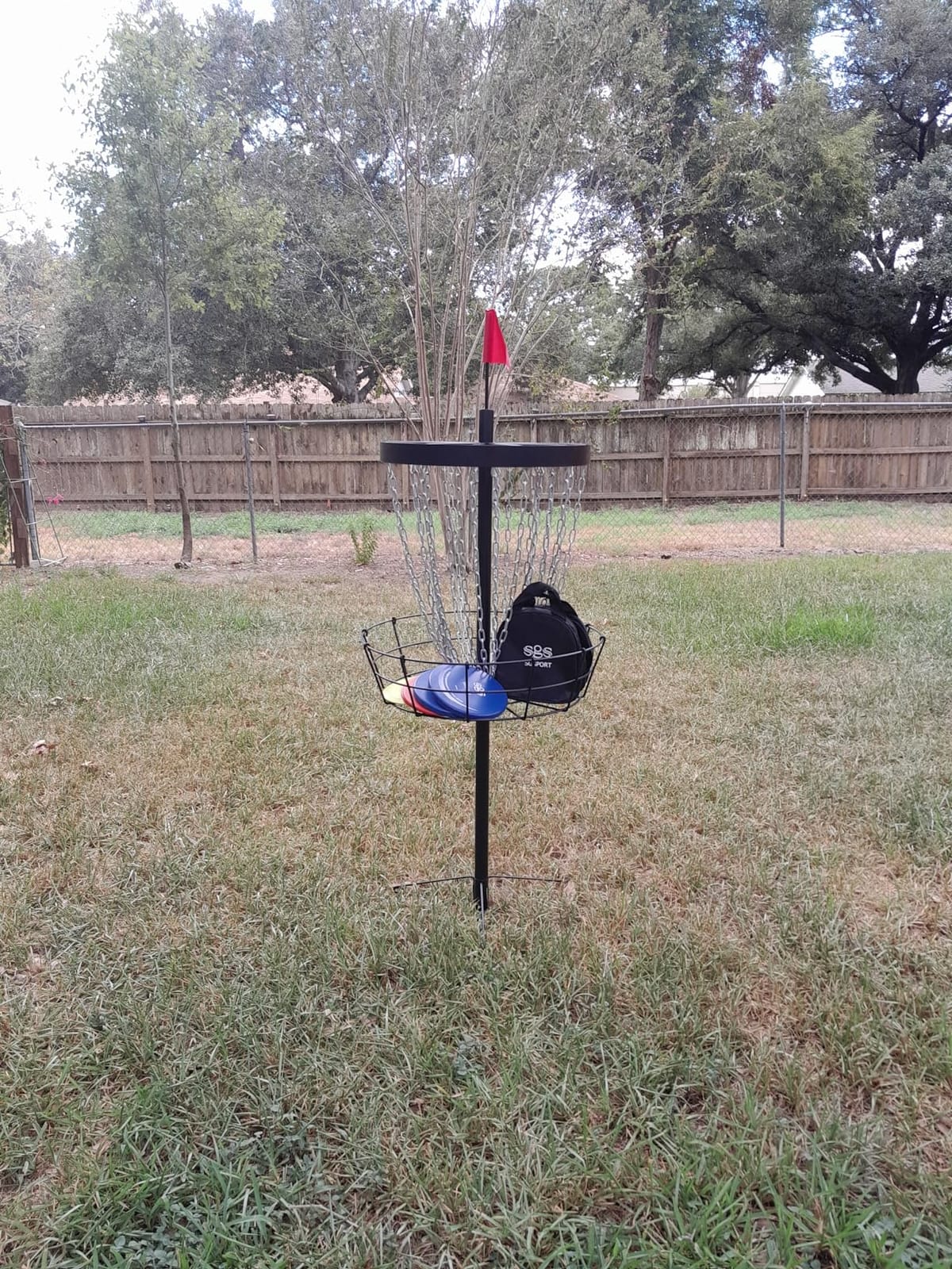 TARUMG 24-Chains Disc Golf Basket with Handbag&Discs,Multi-Colors Choices customer photo 2