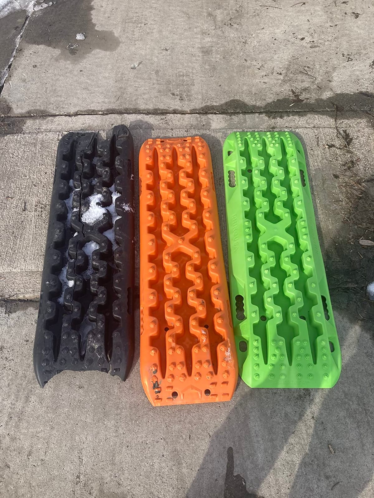 Rhino USA Off-Road Traction Boards (2-Pack) - Sand, Mud & Snow (Black) customer photo 1
