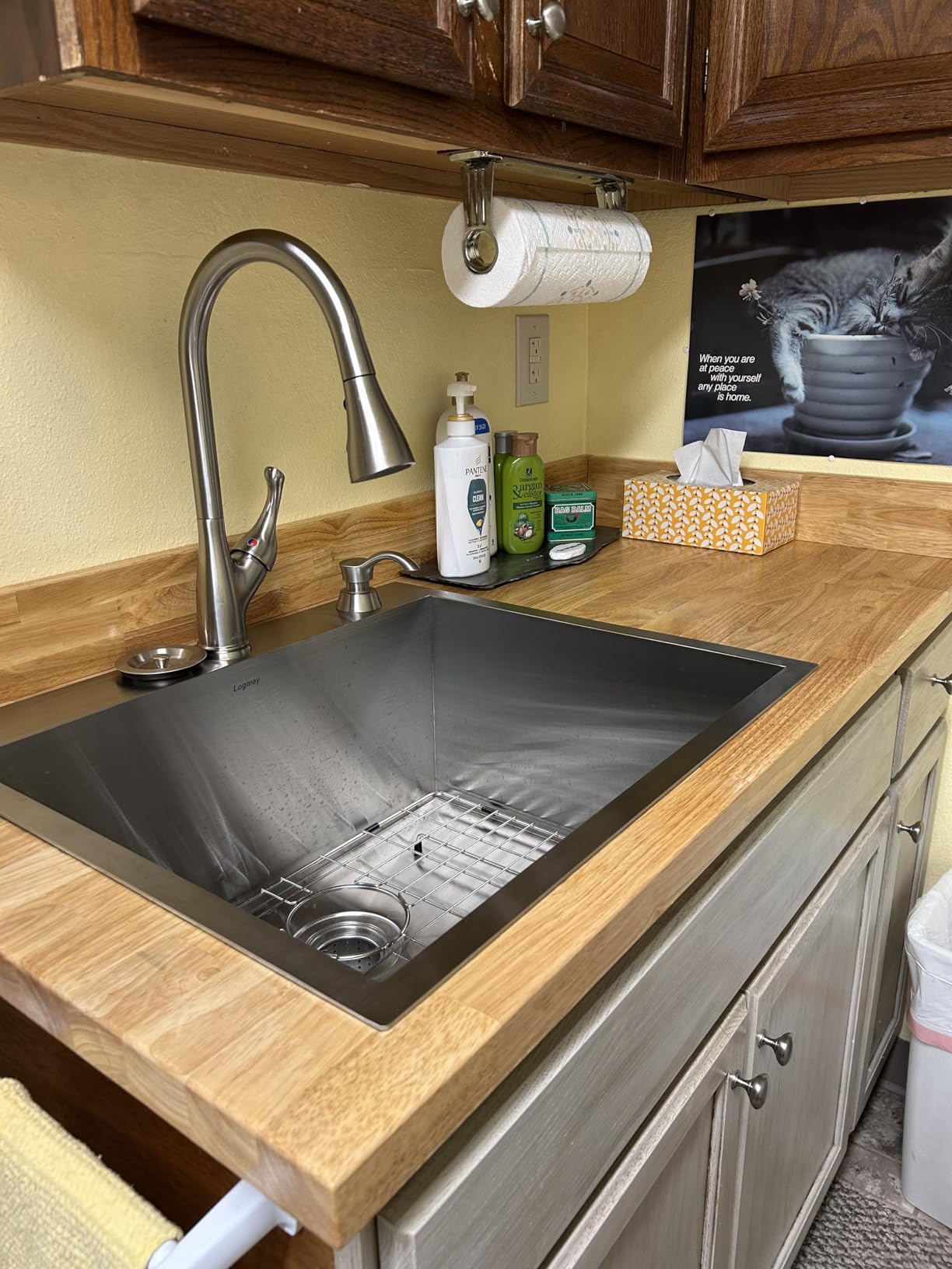 Logmey 25x22 Drop In Laundry Sink customer photo 2