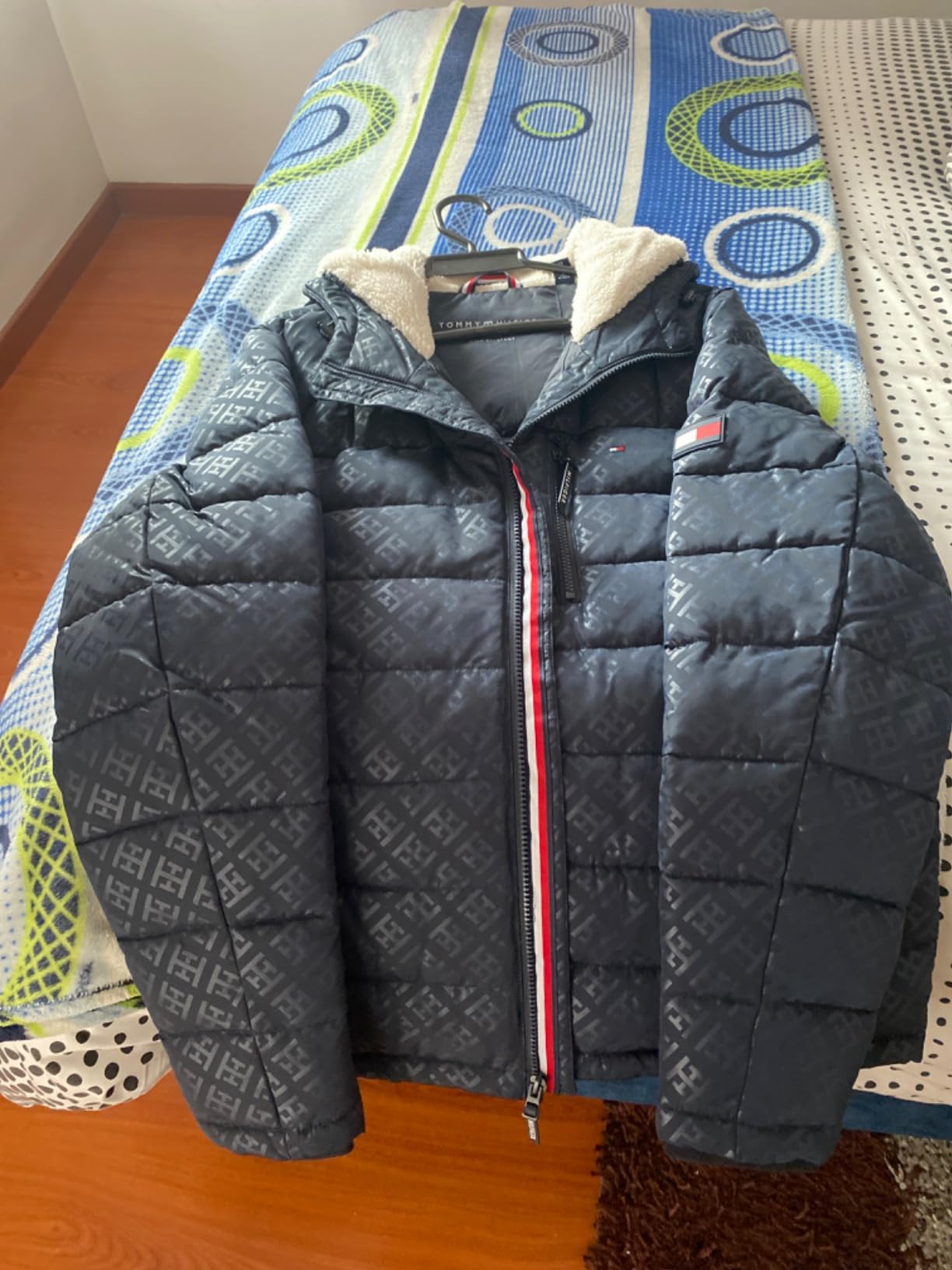 Tommy Hilfiger Men's Midweight Sherpa Lined Hooded Water Resistant Puffer Jacket customer photo 1