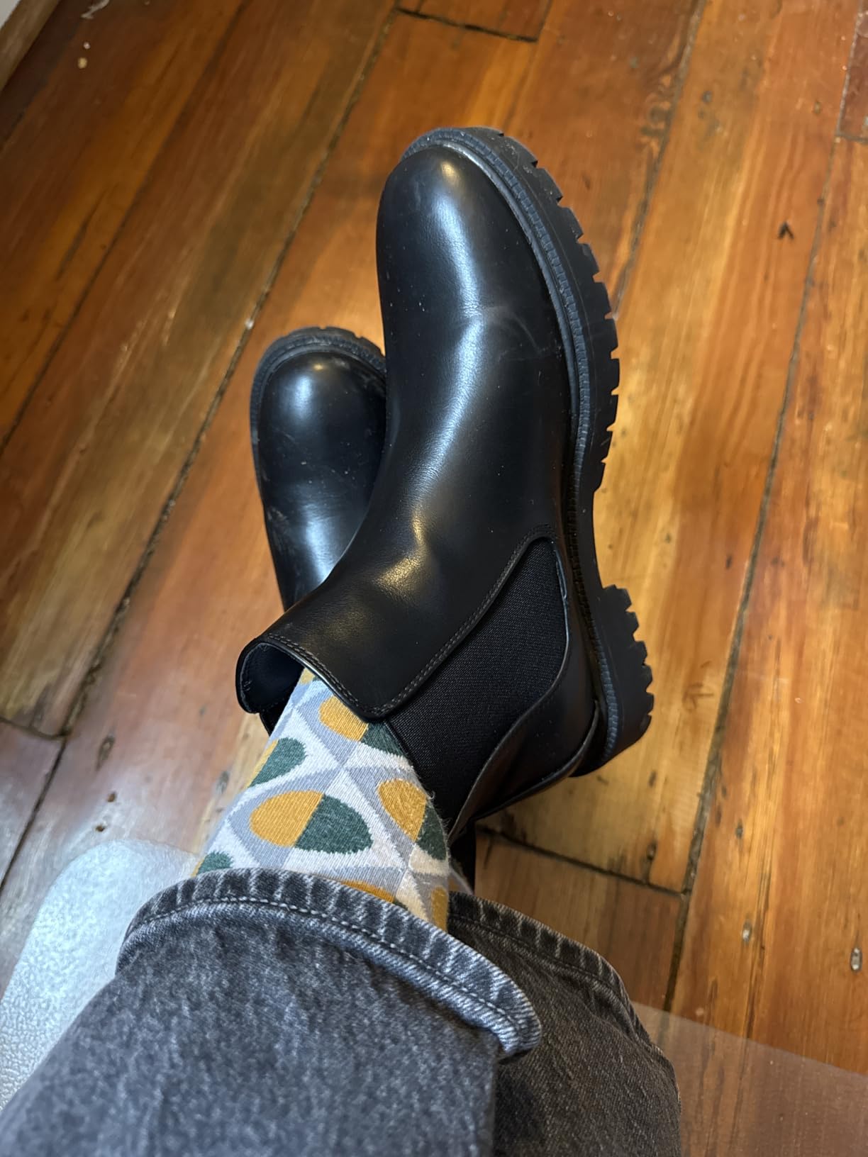 DREAM PAIRS Women's Chelsea Ankle Boots Shoes customer photo 1