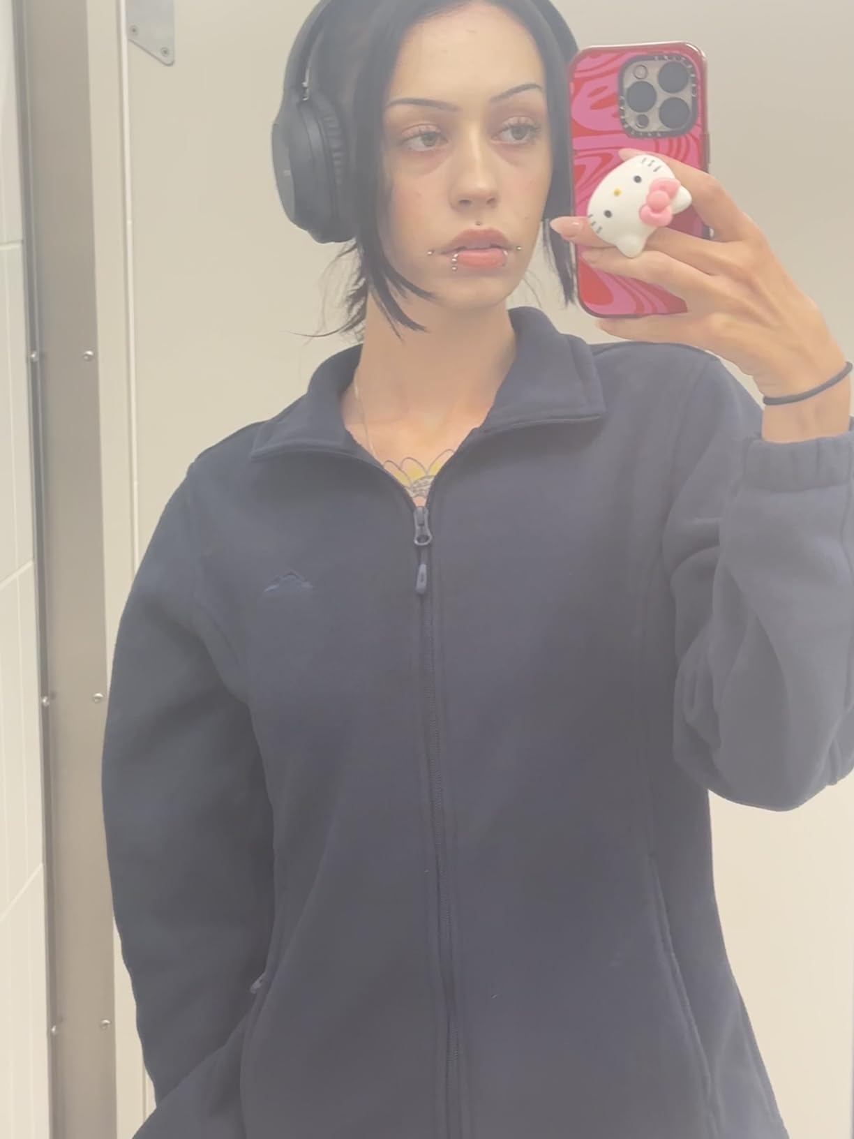 GIMECEN Women's Full Zip Soft Polar Fleece Jacket Outdoor Recreation Coat customer photo 1