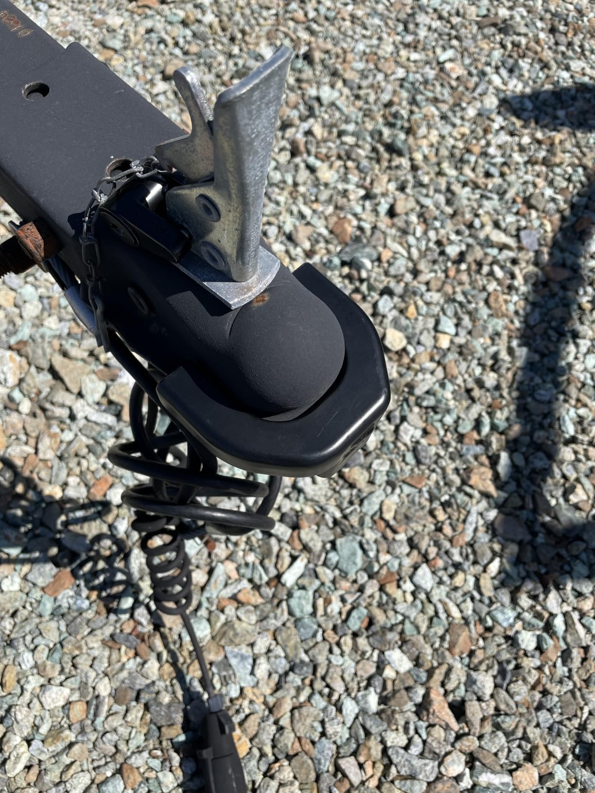 Rhino USA Trailer Coupler Lock Kit (2in Trailers) - Anti-Theft Steel | Heavy Duty Anti-Theft Lock for RV, Camper, Trailer, Boat & Caravan. Reinforced Solid Steel Build, Weatherproof. customer photo 2