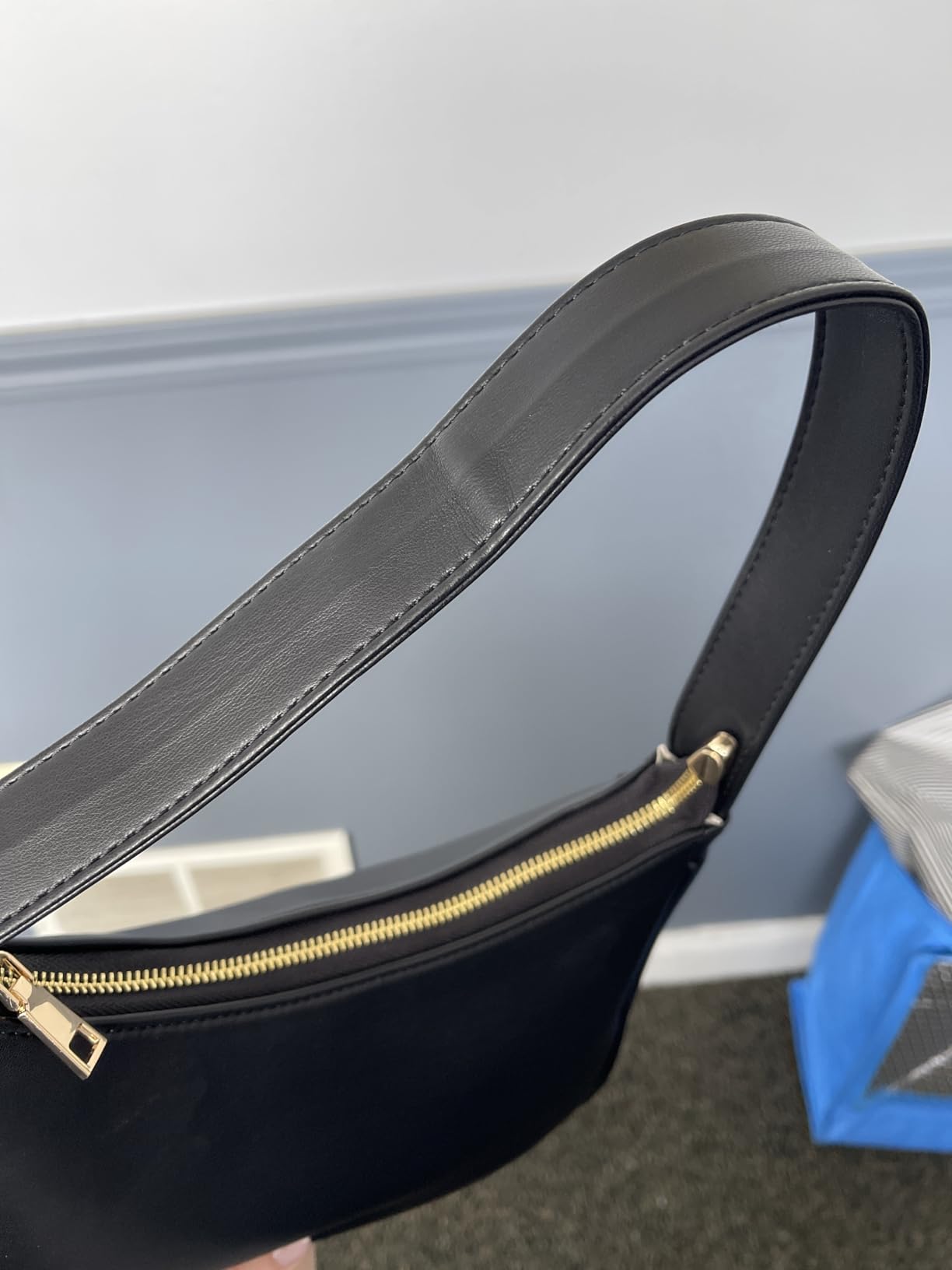 CYHTWSDJ Shoulder Bags for Women, Cute Hobo Tote Handbag Mini Clutch Purse with Zipper Closure customer photo 2