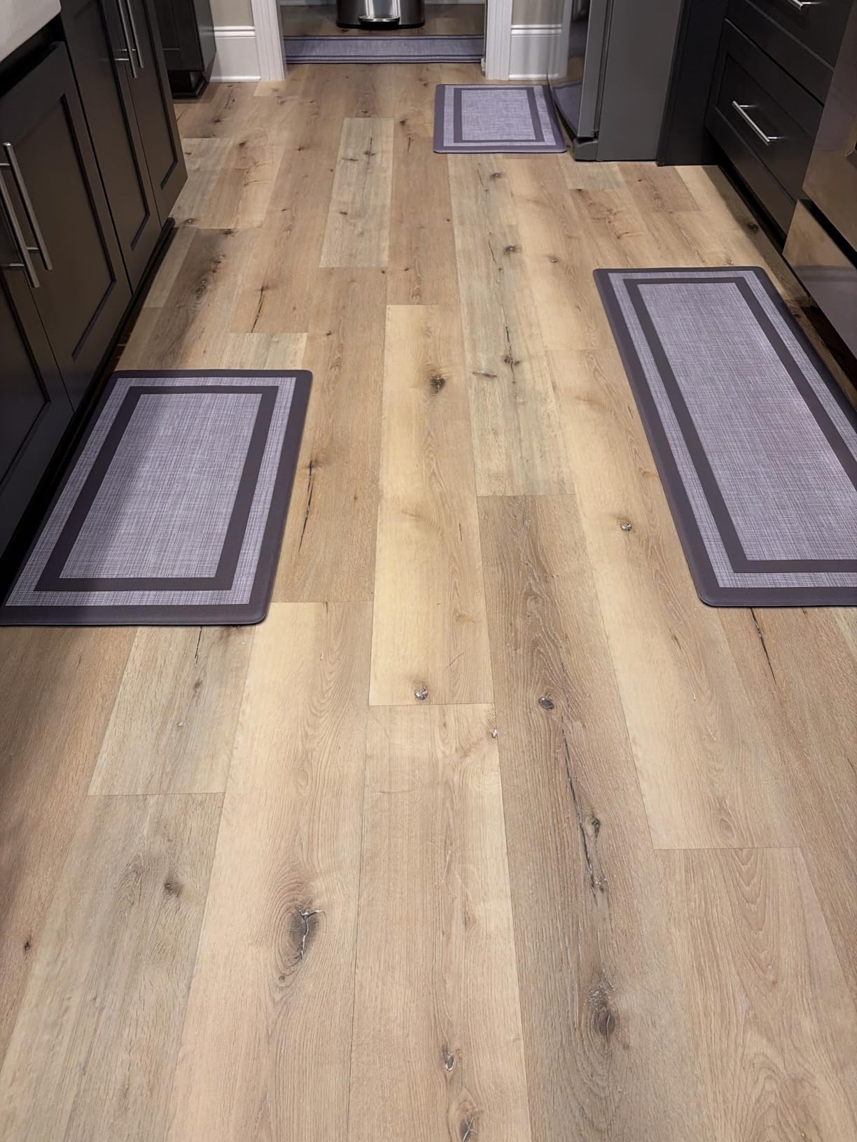 Mattitude Kitchen Mats Set of 2,Cushioned Anti-Fatigue Non-Skid Rug Sets customer photo 1