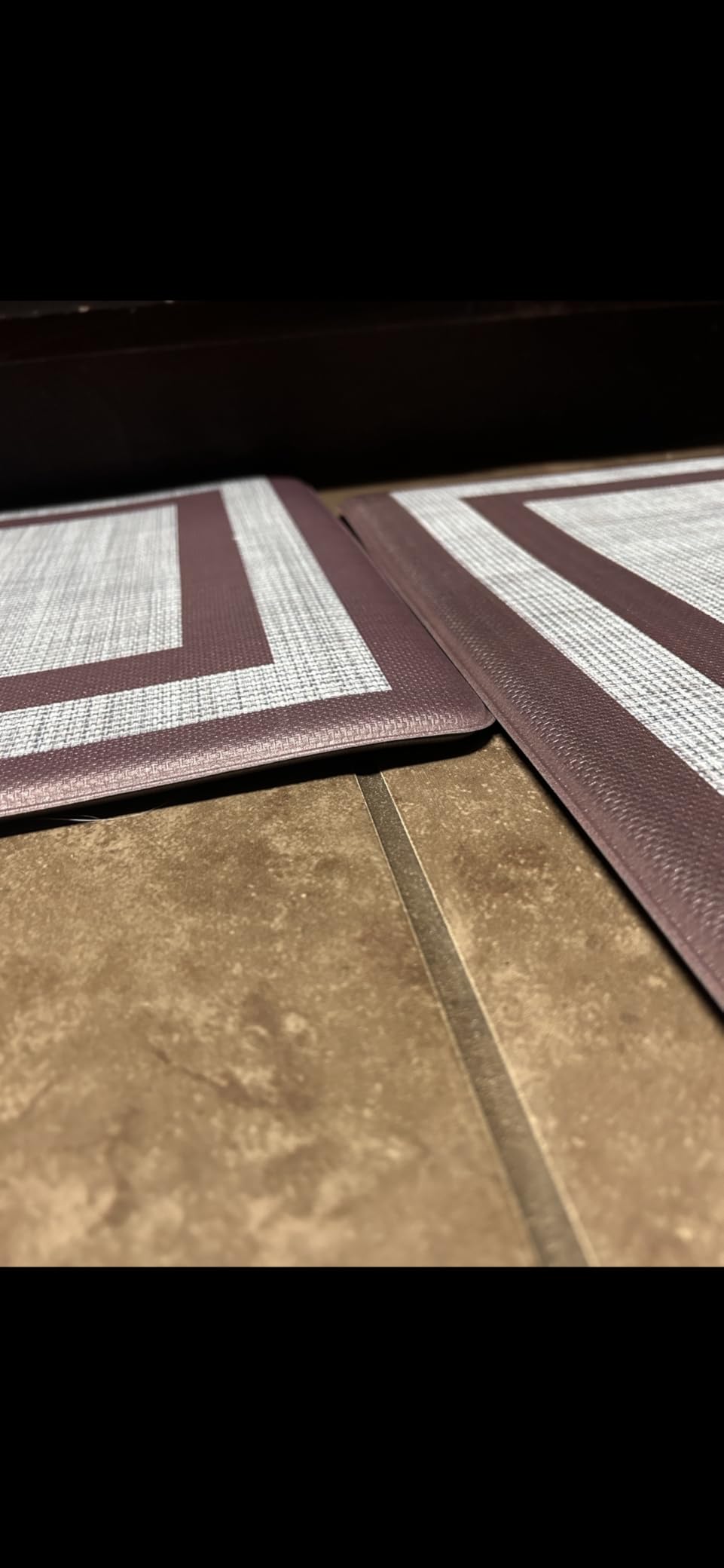Mattitude Kitchen Mats Set of 2,Cushioned Anti-Fatigue Non-Skid Rug Sets customer photo 2