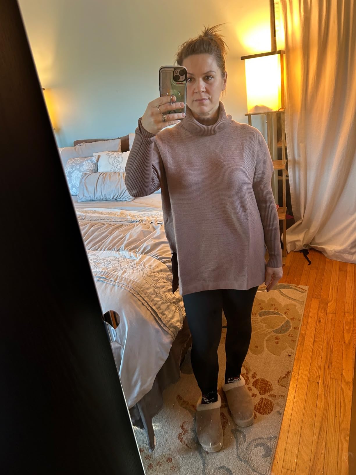 LILLUSORY Womens Turtleneck Oversized Sweaters 2026 Fall Fashion Outfits customer photo 1
