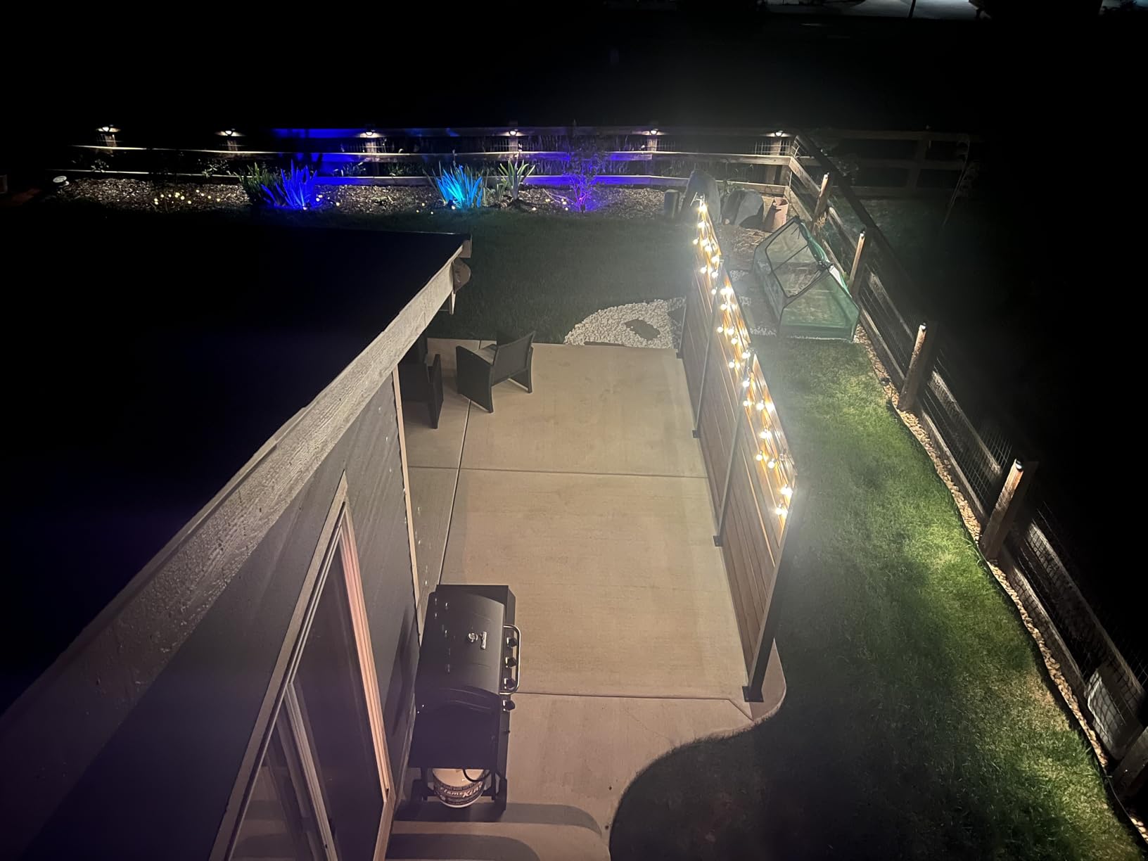 CLOUDY BAY [12 Pack] 3CCT Low Voltage LED Deck Lights Outdoor,2700K/3500K/5000K Selectable,Landscape Step Stair Railing Fence Light Wired,3W,12V-24V AC/DC Deck Lighting Fixtures customer photo 2