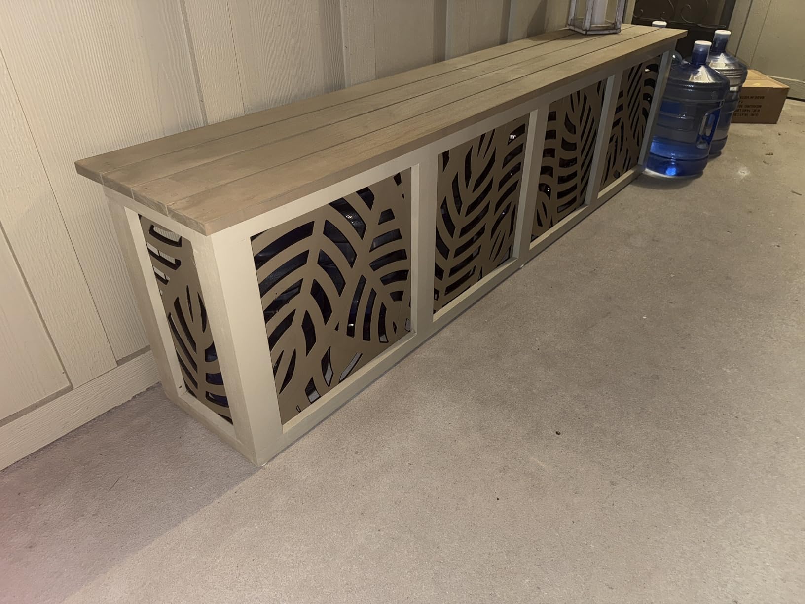 2'x4' Sanibel Decorative Screen, Black customer photo 1