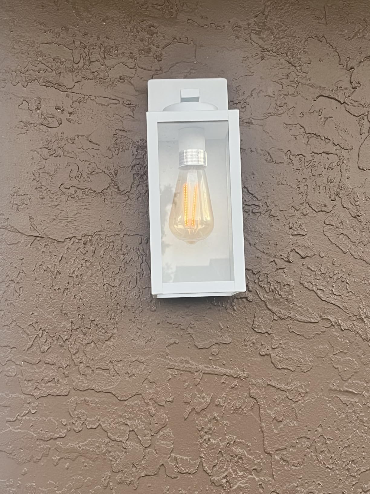 BesLowe Outdoor Wall Light Fixtures, Modern Black Exterior Wall Lanterns customer photo 1