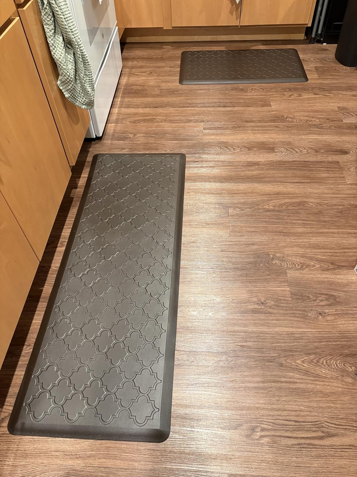Kitchen Mat 2 PCS Cushioned Anti-Fatigue Floor Mat Standing Mat for Kitchen customer photo 1
