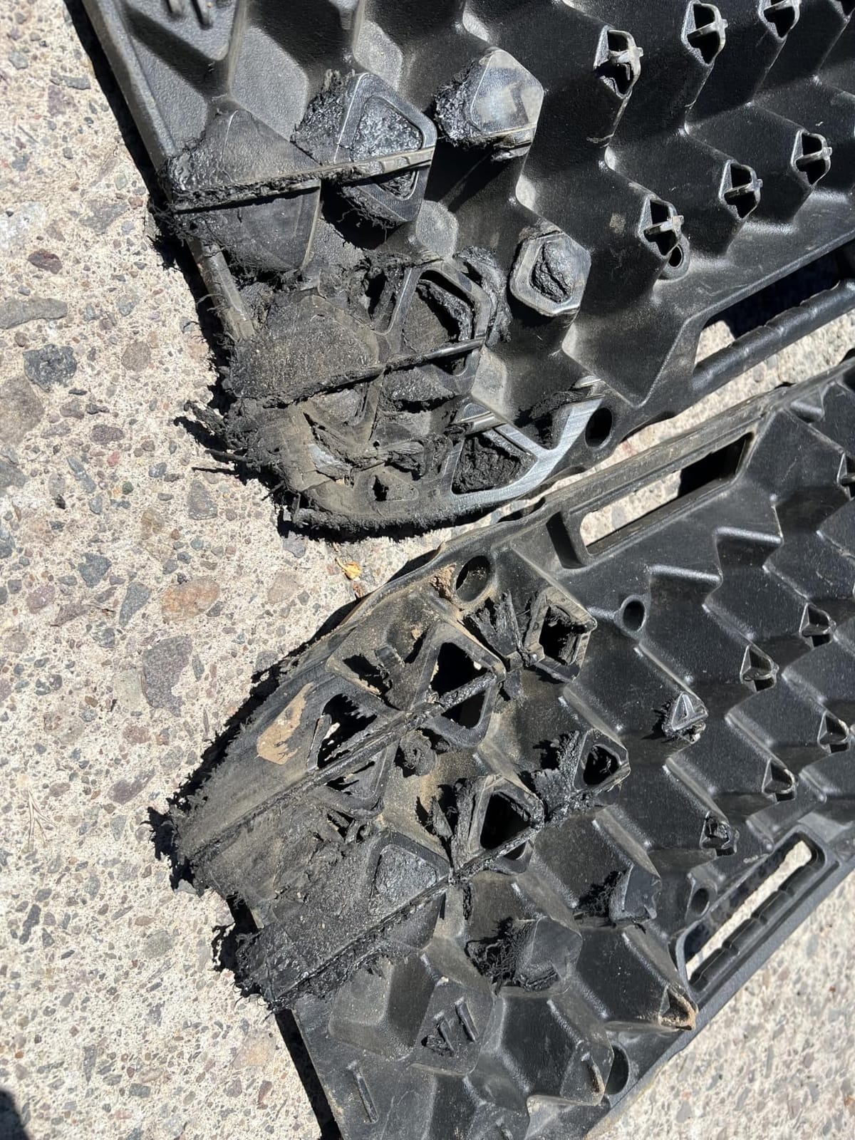 BUNKER INDUST Off-Road Traction Boards, Pair Recovery Tracks Traction Mat for Jeep Mud, Sand, Snow Traction Pads-Black Emergency Tire Traction Device (Gen 10th) customer photo 2