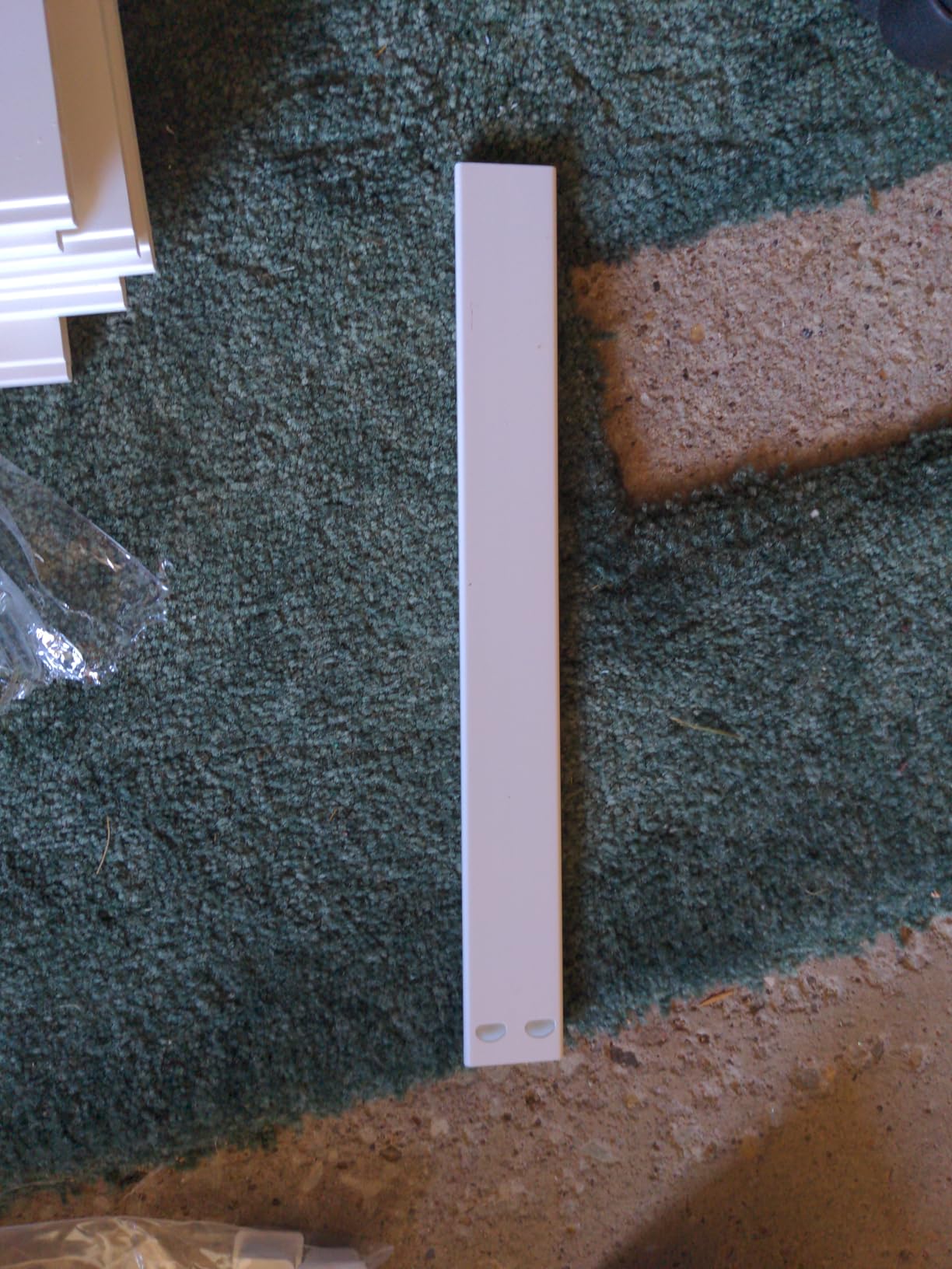 Zippity Keswick Privacy Screen and Fence, White Vinyl DIY No Dig Kit customer photo 2