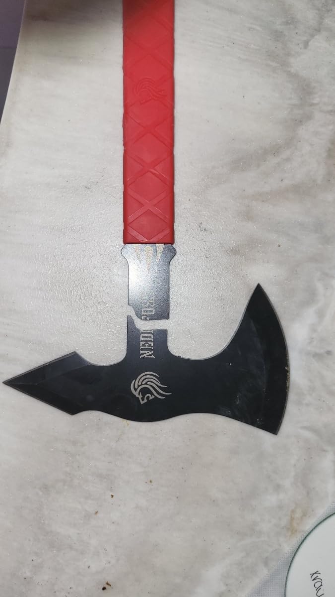 NEDFOSS Bear Throwing Knives Axes Set, 11.7