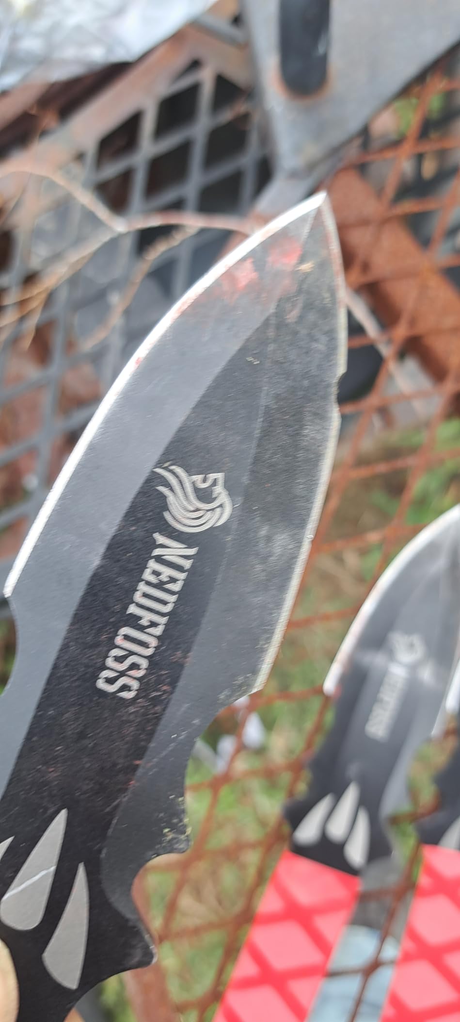 NEDFOSS Bear Throwing Knives Axes Set, 11.7