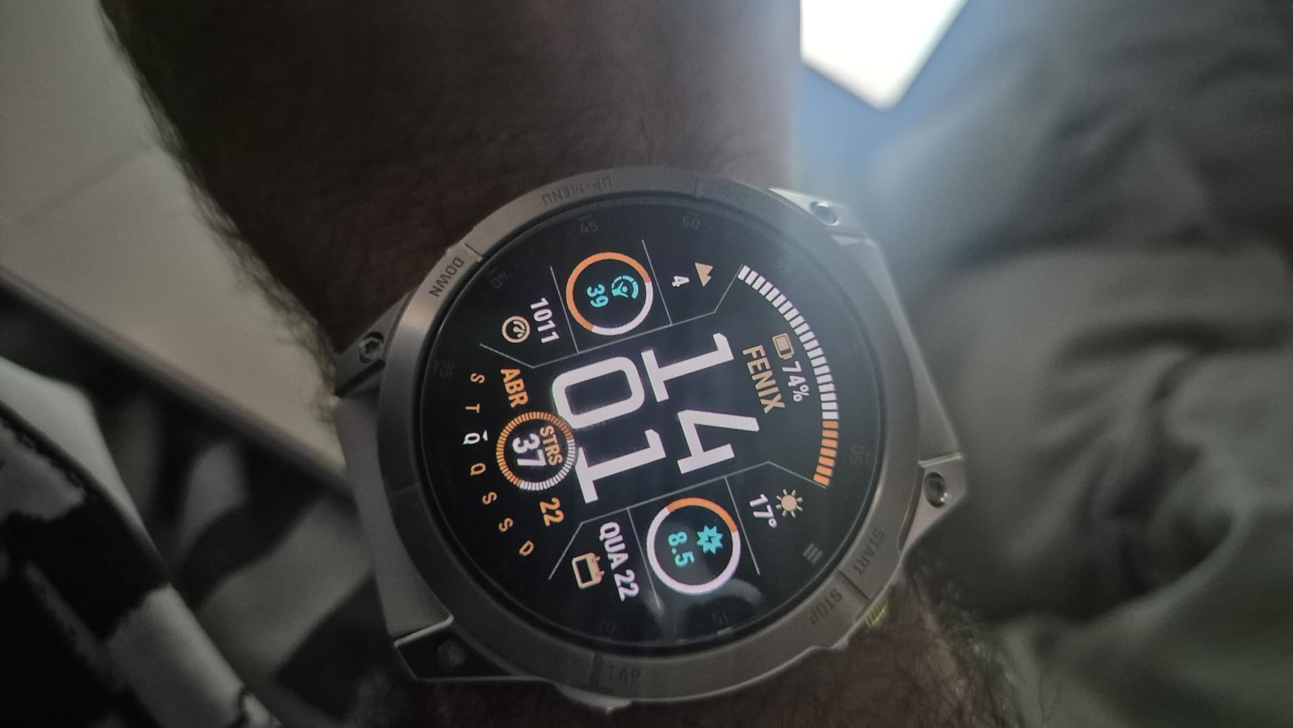 Garmin epix Gen 2, Premium Active smartwatch, Touchscreen AMOLED Display, Adventure Watch with Advanced Features, Slate Steel customer photo 1