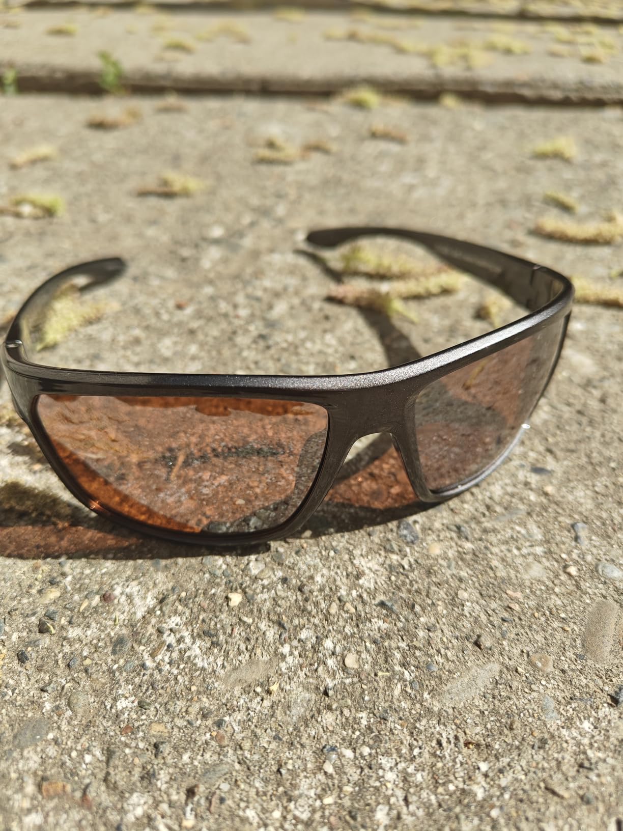 KastKing Huzzah Polarized Sport Sunglasses for Men and Women, Wrap Design customer photo 1