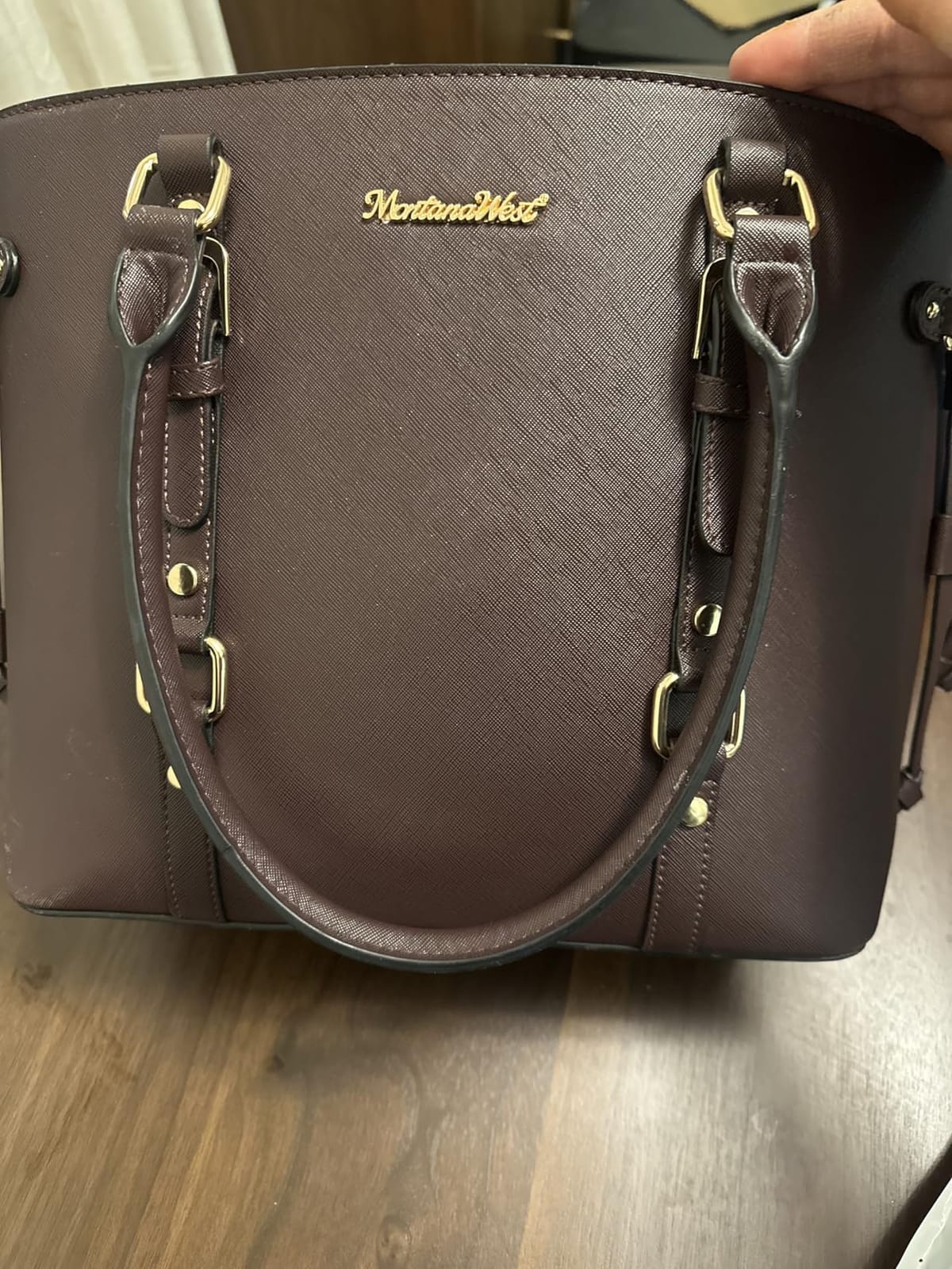 Montana West 3PCS Purses for Women Tote Bag and Wallet Set Shoulder Satchel Handbags customer photo 2