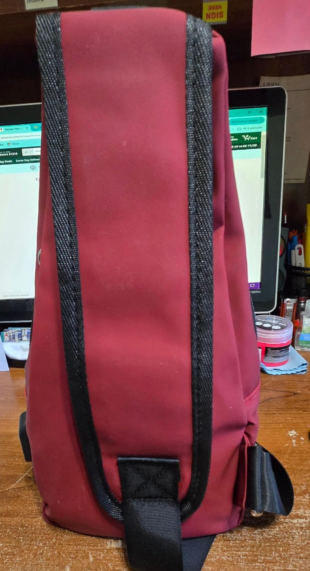 Waterproof Sling Bag Crossbody Backpack for Men Women Sling Backpack Hiking Daypack Multipurpose Cross Body Chest Bag customer photo 2