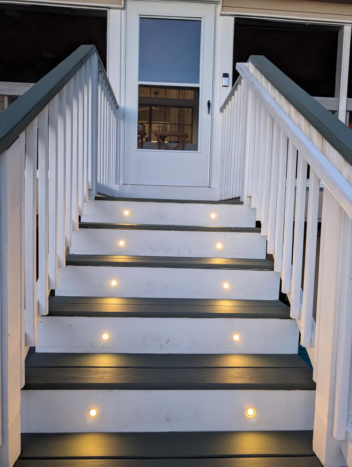 HIBOITEC Recessed LED Deck Light Kits(16Pack), 12V Low Voltage Landscape Lighting IP67 Waterproof Outdoor Step Stair Lights Warm White Deck Lighting for Garden Yard Steps Stair Patio Floor Decoration customer photo 1