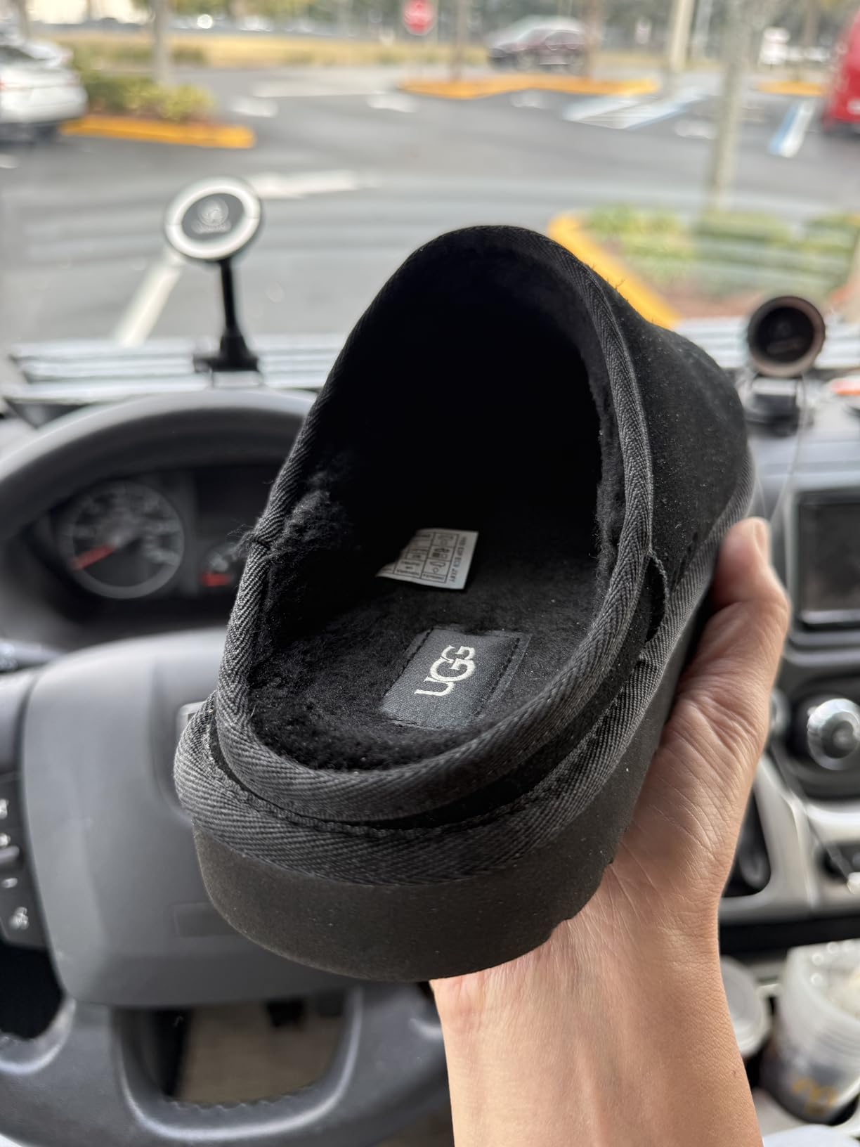 UGG Men's Classic Slip-On Slipper, Chestnut, 11 customer photo 2