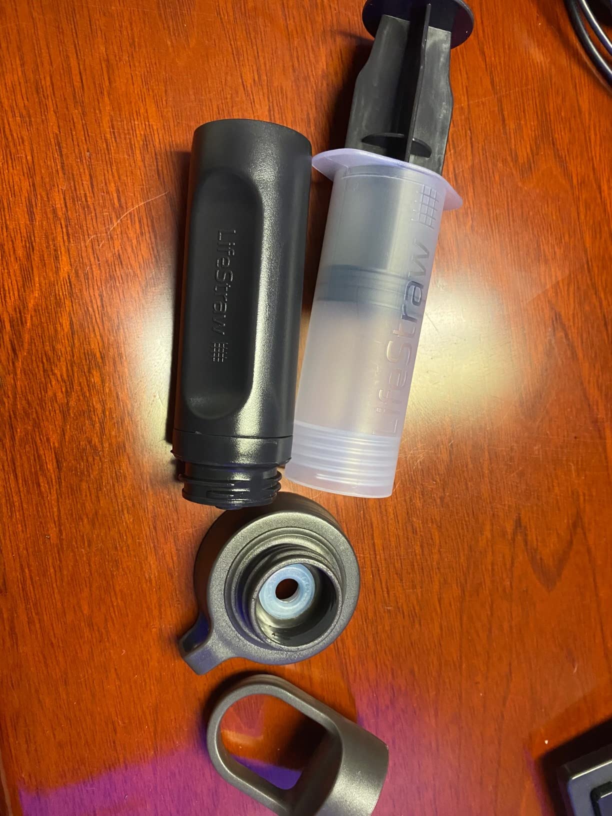 LifeStraw Peak Compact Gravity Water Filter, 3 L, Dark Mountain Gray customer photo 1
